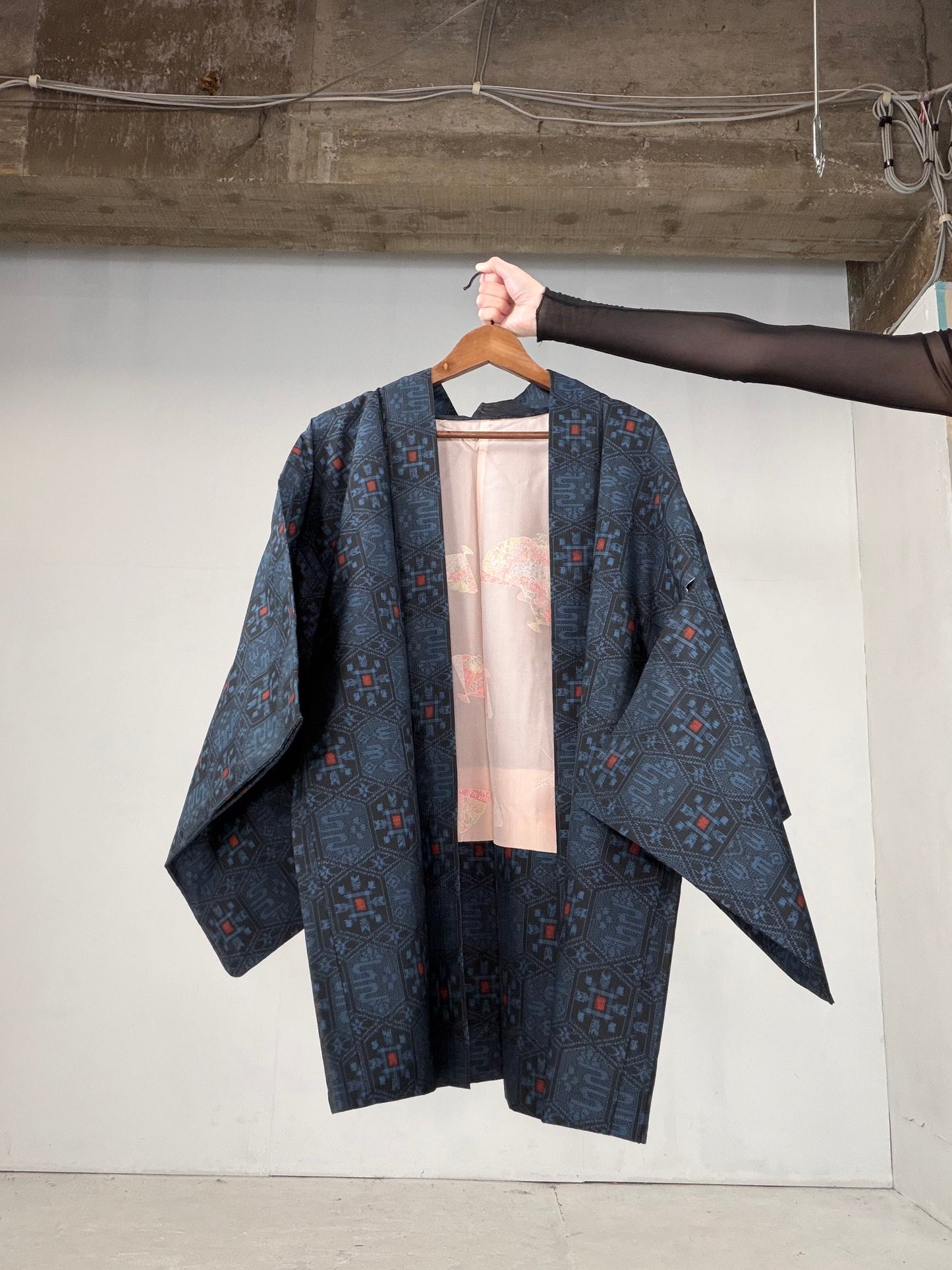 VINTAGE KAWAII HAORI "tsumugi, KAW101"