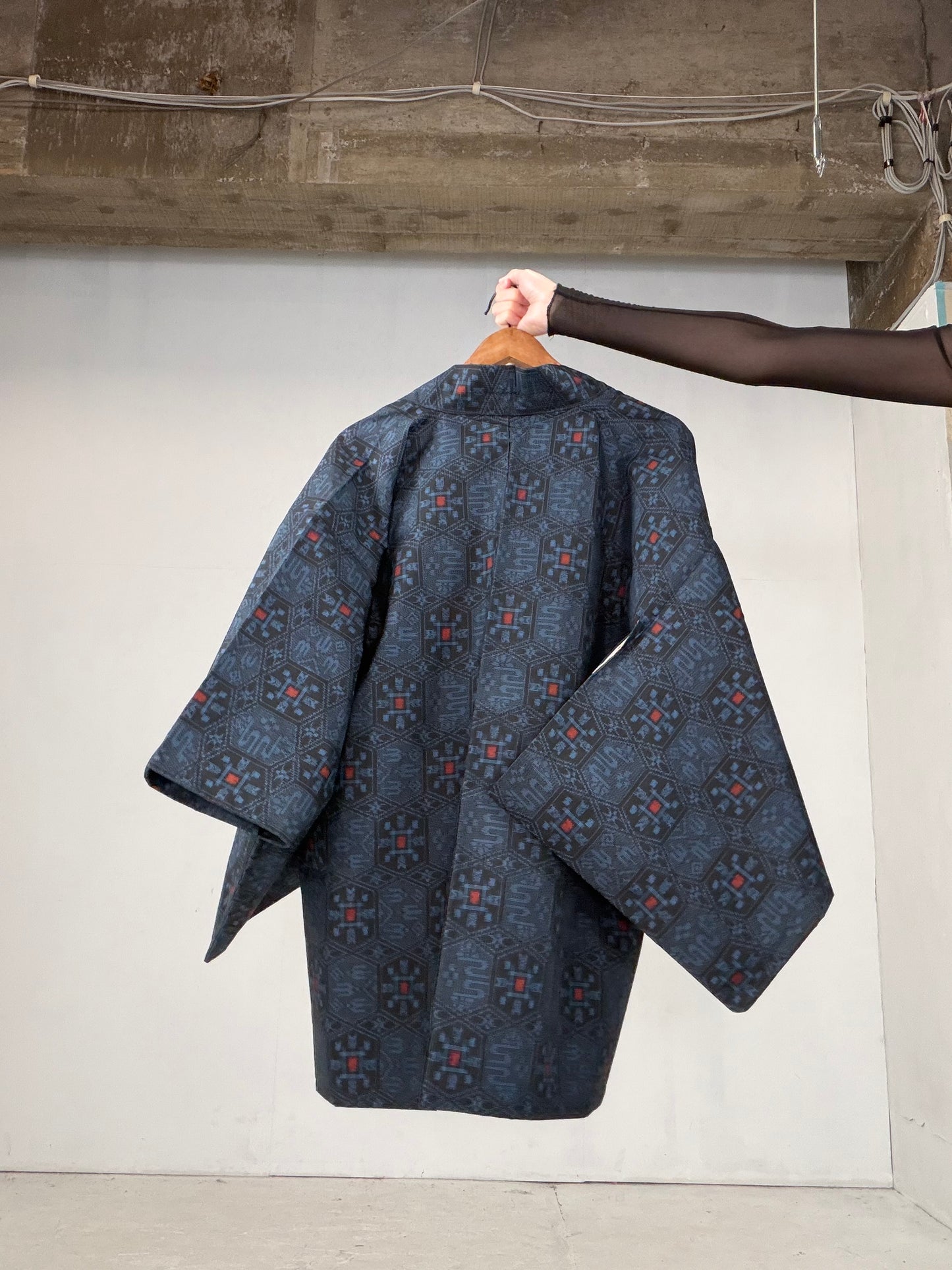 VINTAGE KAWAII HAORI "tsumugi, KAW101"