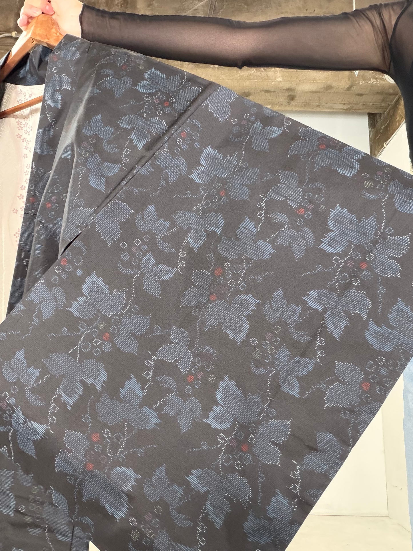 VINTAGE KAWAII HAORI "tsumugi, KAW102"