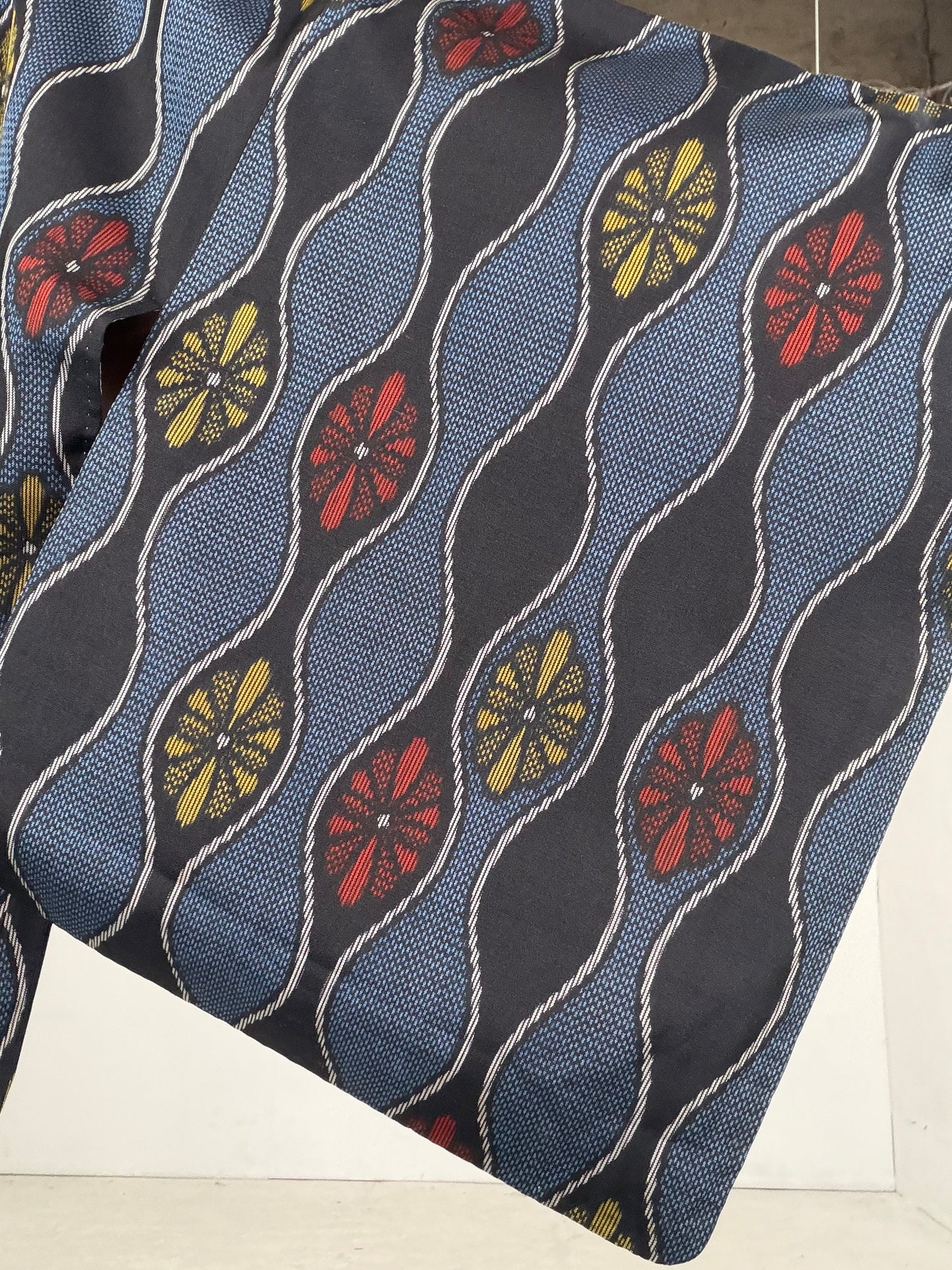 VINTAGE KAWAII HAORI "tsumugi, KAW104"*high-damage