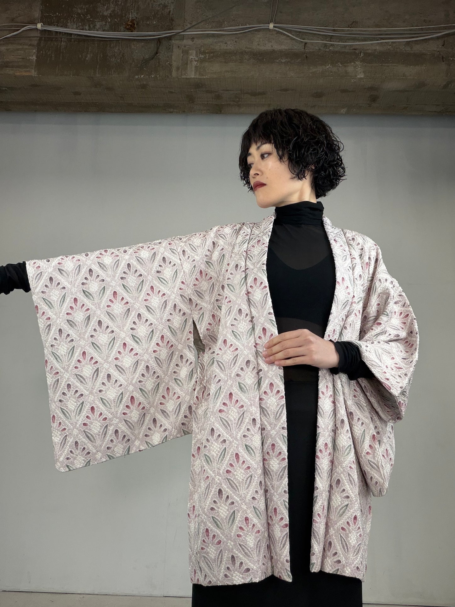 VINTAGE SHIBORI HAORI "SIB189"