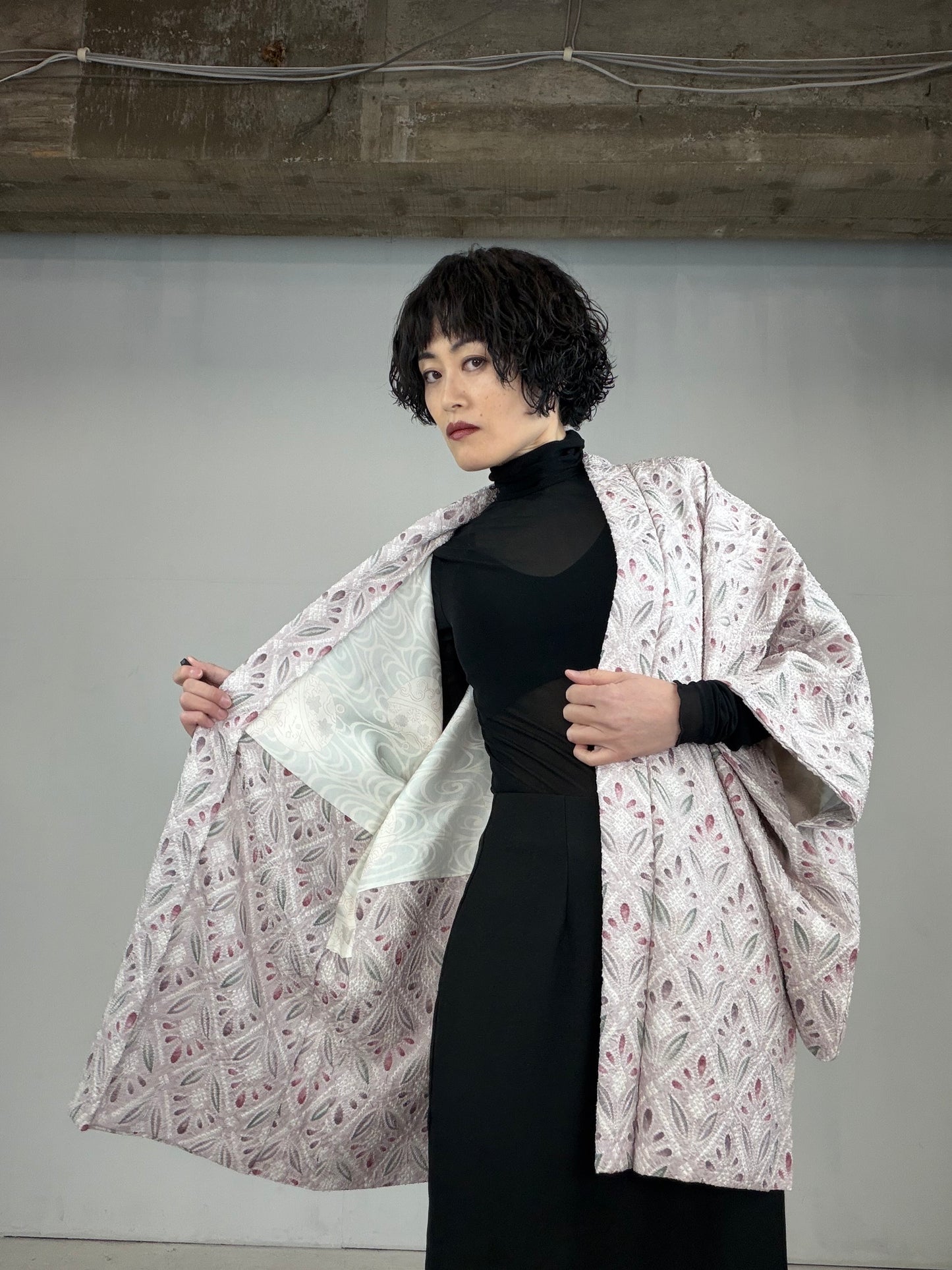 VINTAGE SHIBORI HAORI "SIB189"