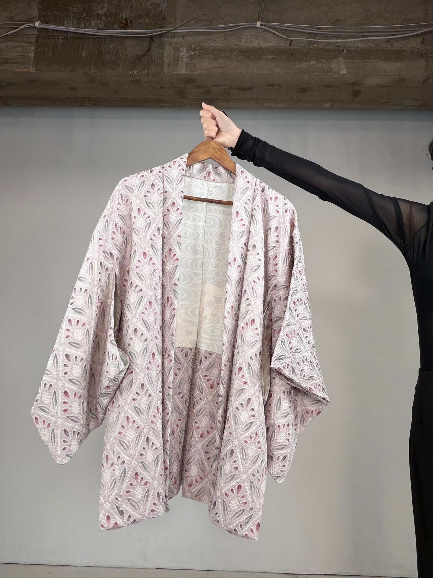 VINTAGE SHIBORI HAORI "SIB189"