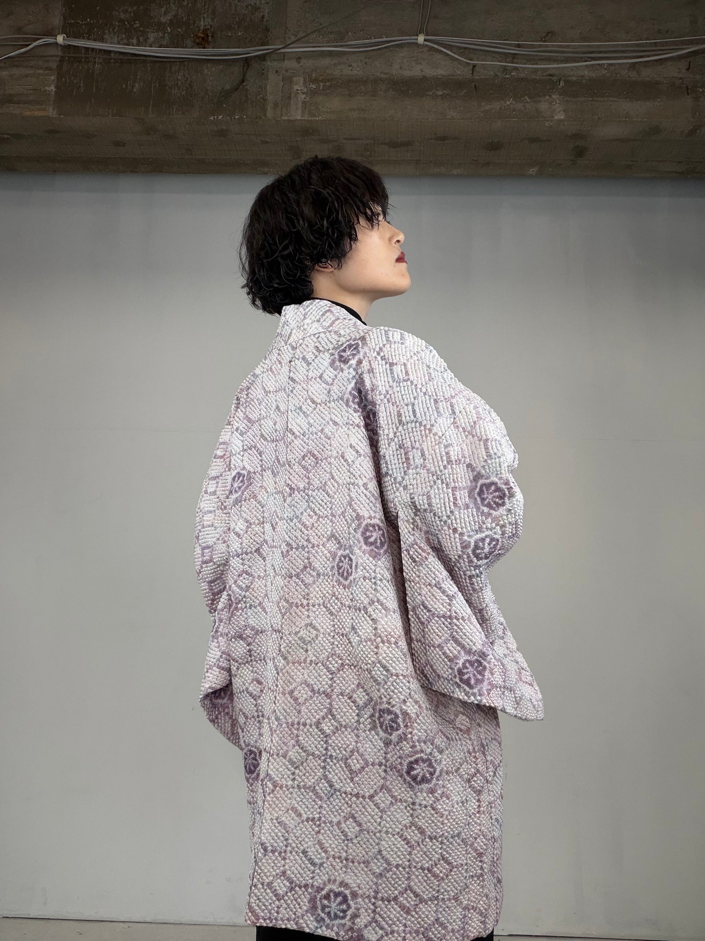 VINTAGE SHIBORI HAORI "SIB190"