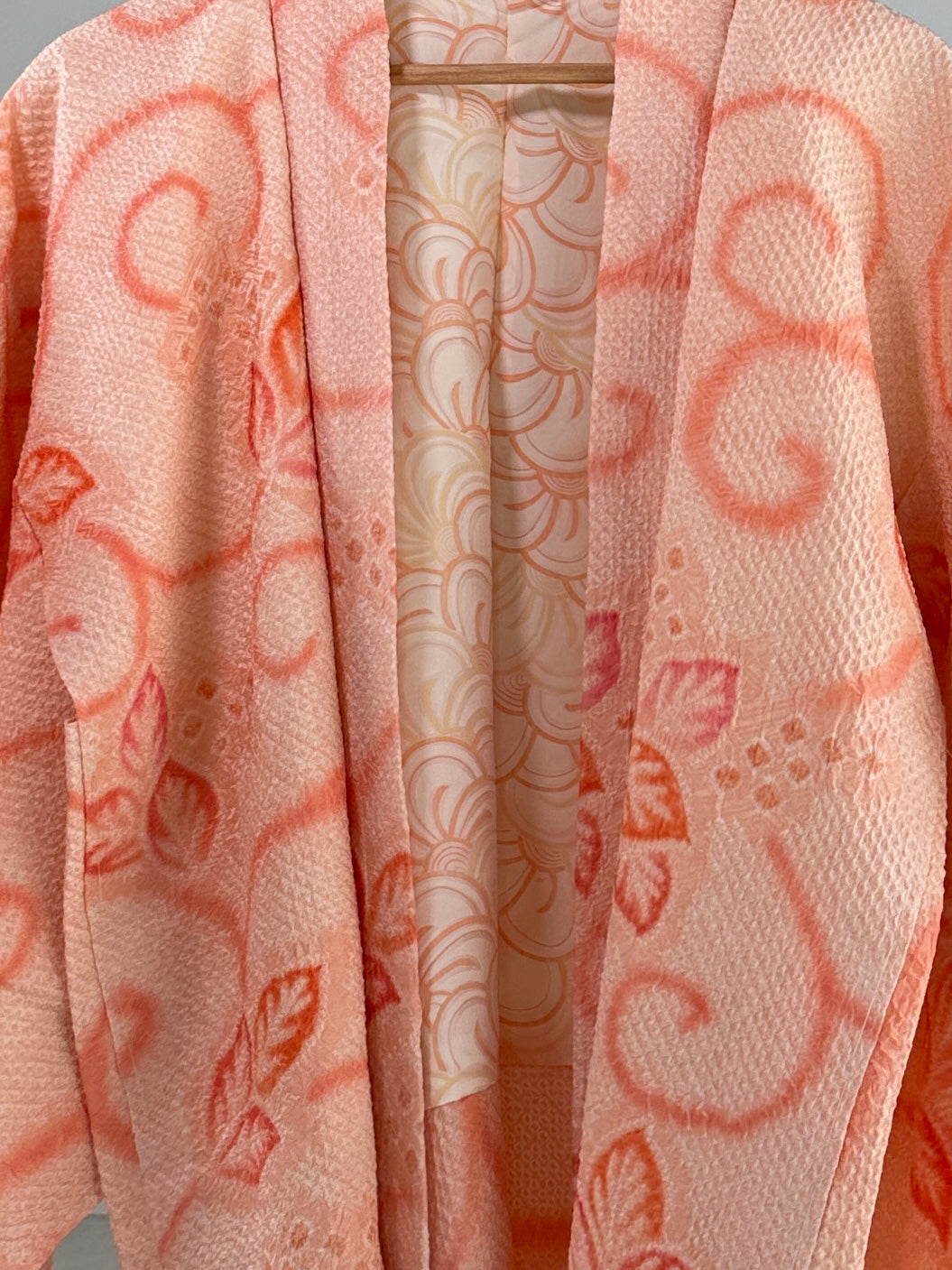 VINTAGE SHIBORI HAORI karakusa