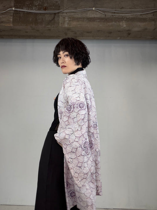 VINTAGE SHIBORI HAORI "SIB190"