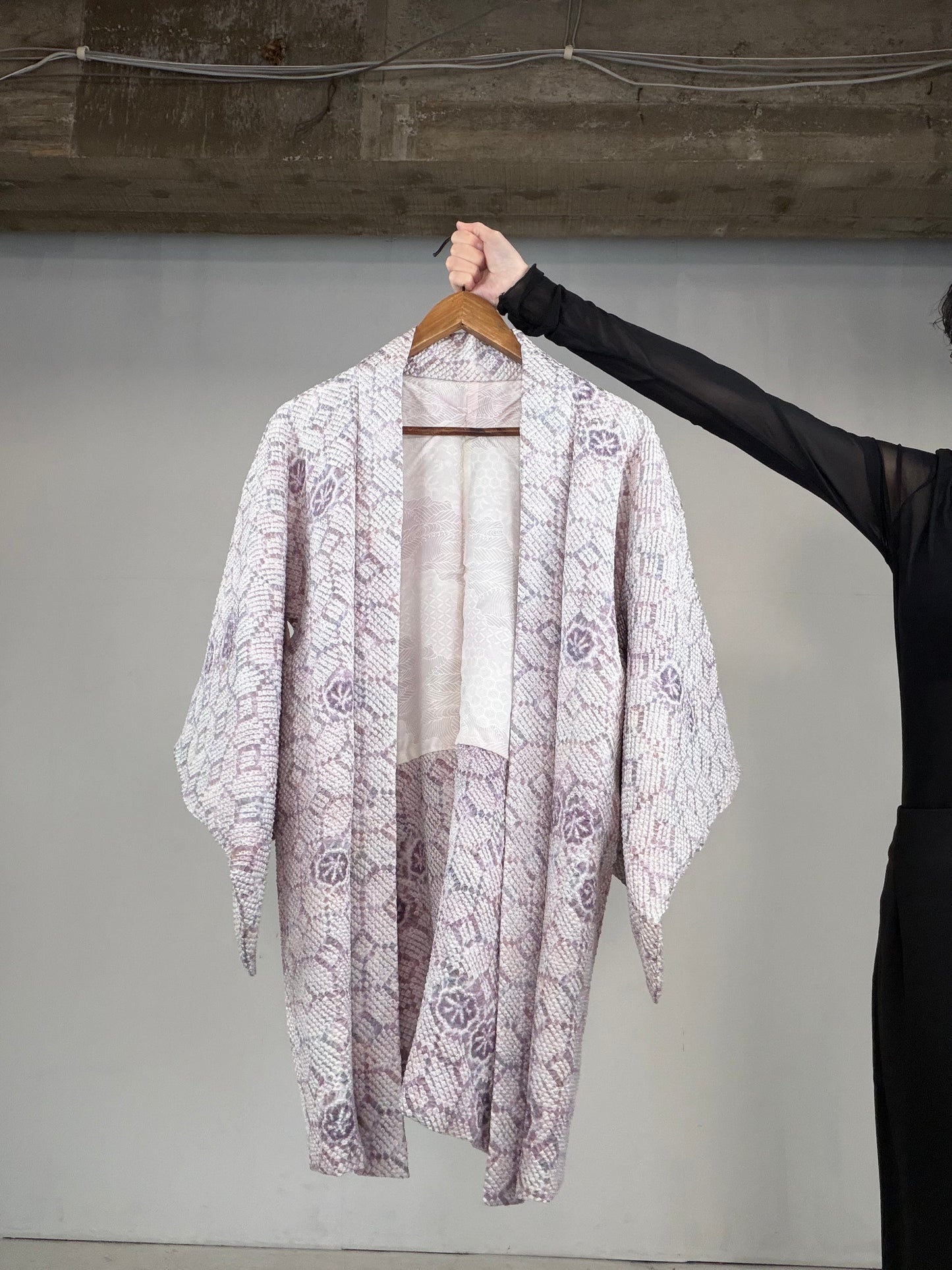 VINTAGE SHIBORI HAORI "SIB190"