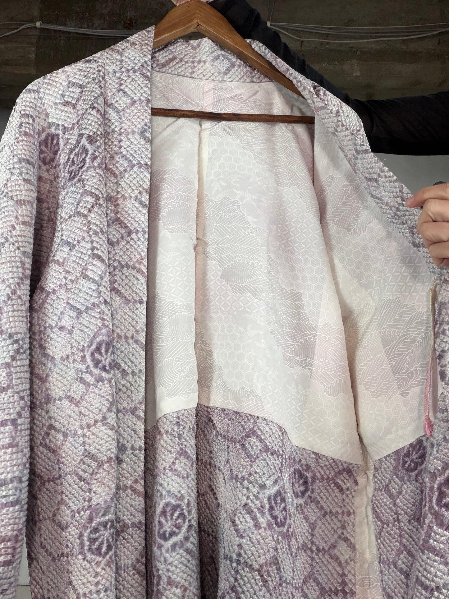 VINTAGE SHIBORI HAORI "SIB190"