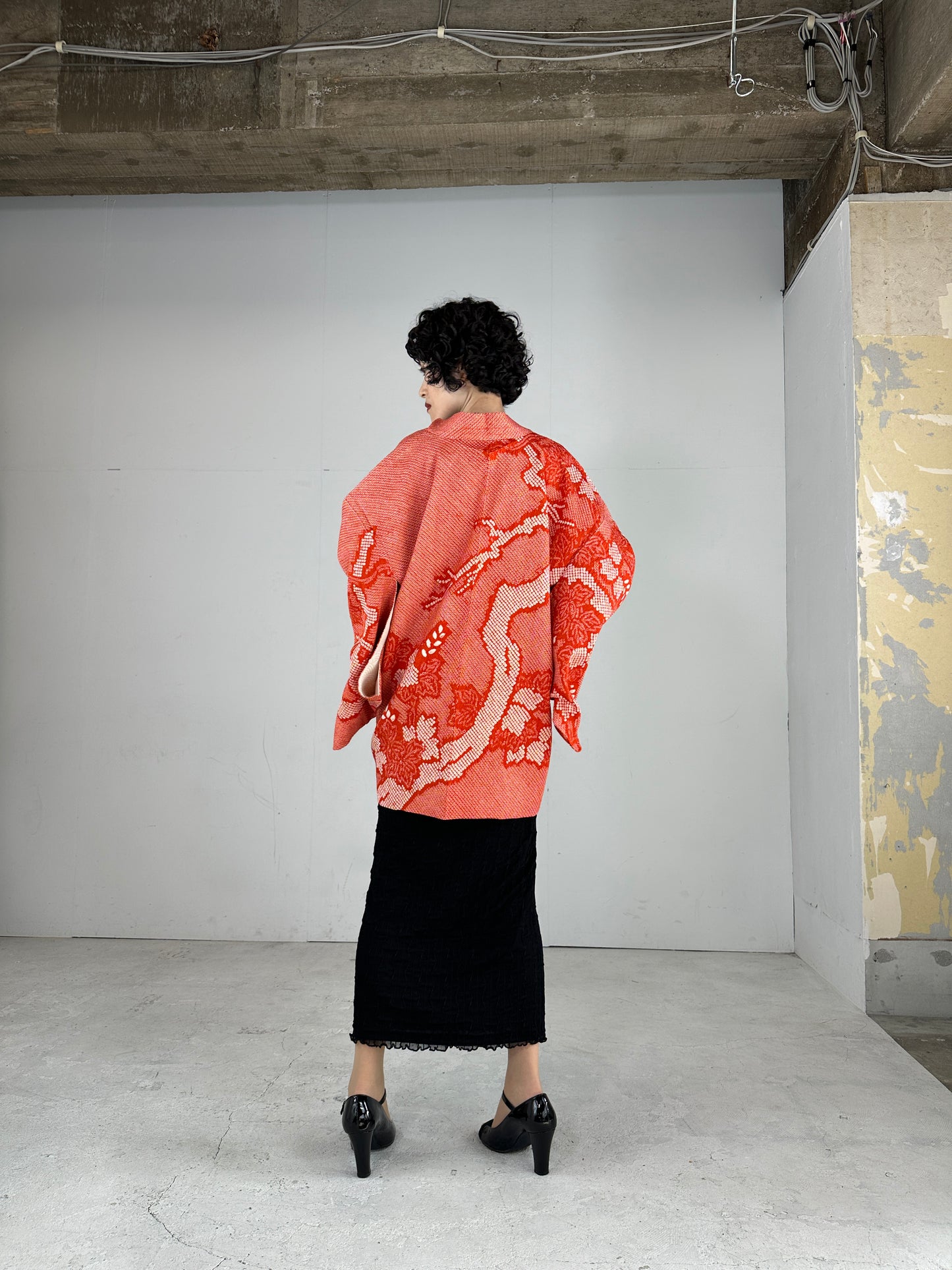 VINTAGE SHIBORI HAORI aka jyumoku