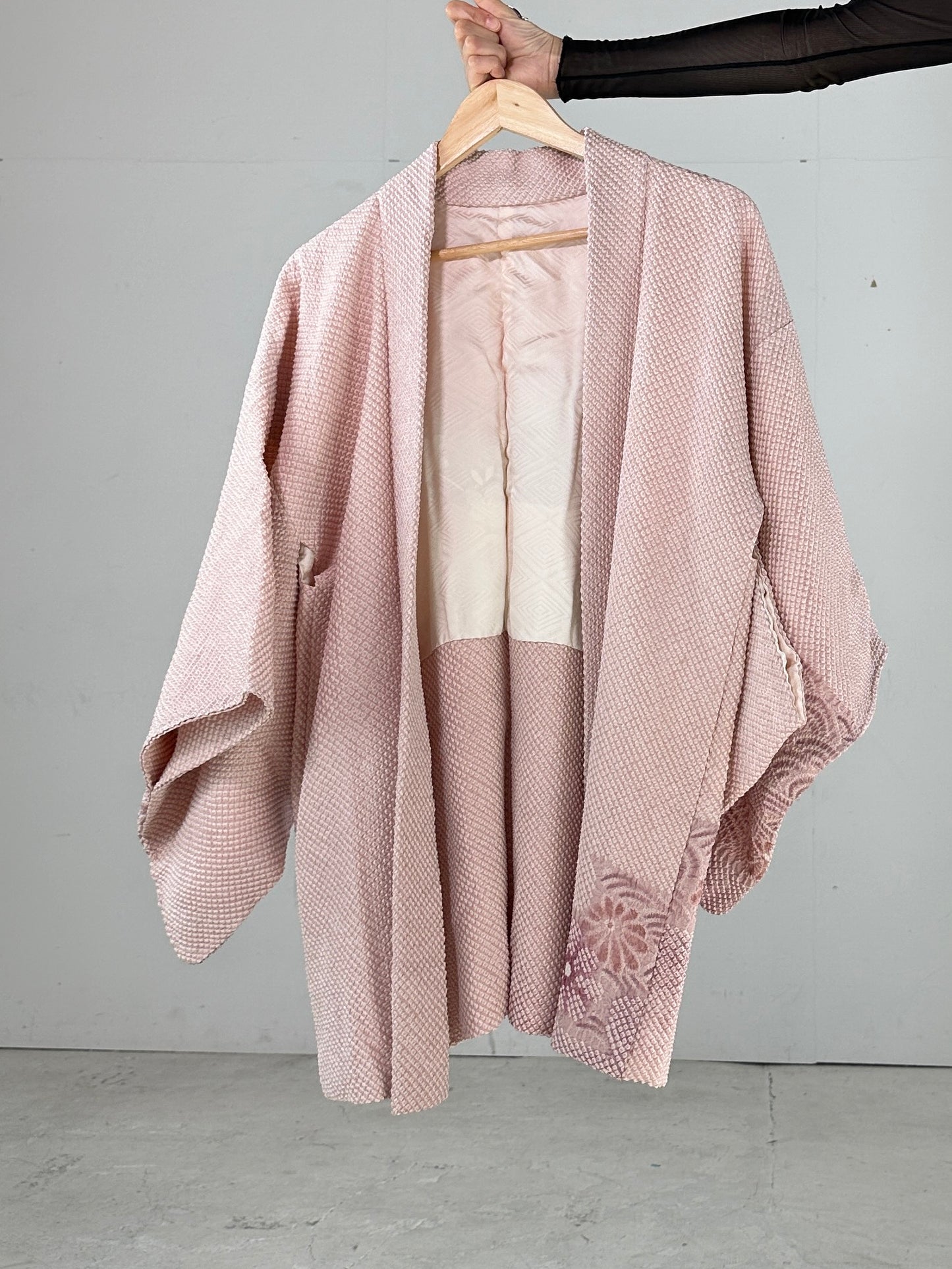 VINTAGE SHIBORI HAORI usumurasaki