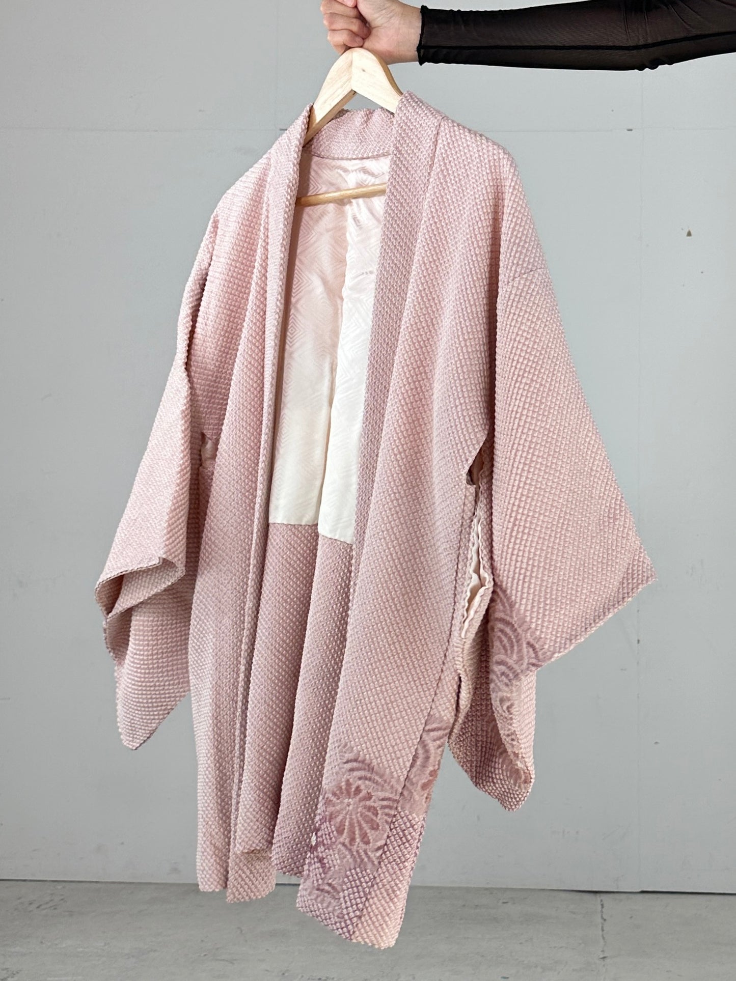 VINTAGE SHIBORI HAORI usumurasaki