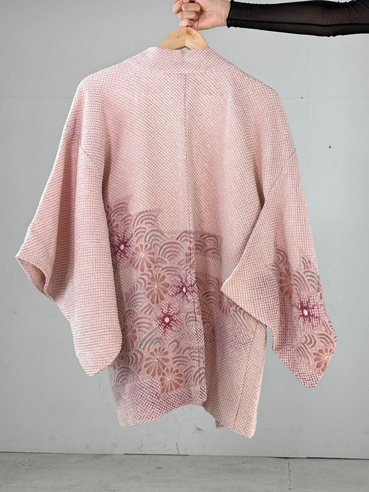 VINTAGE SHIBORI HAORI usumurasaki