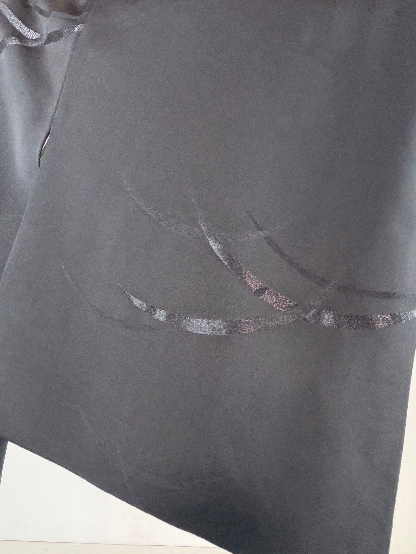 VINTAGE BLACK HAORI  "shibakusa, BLK125"