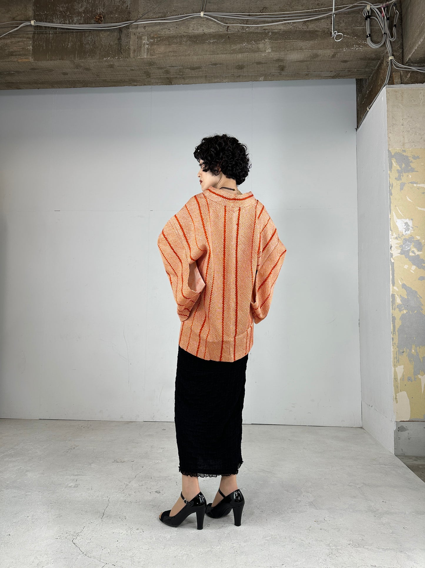 VINTAGE SHIBORI HAORI tatejima