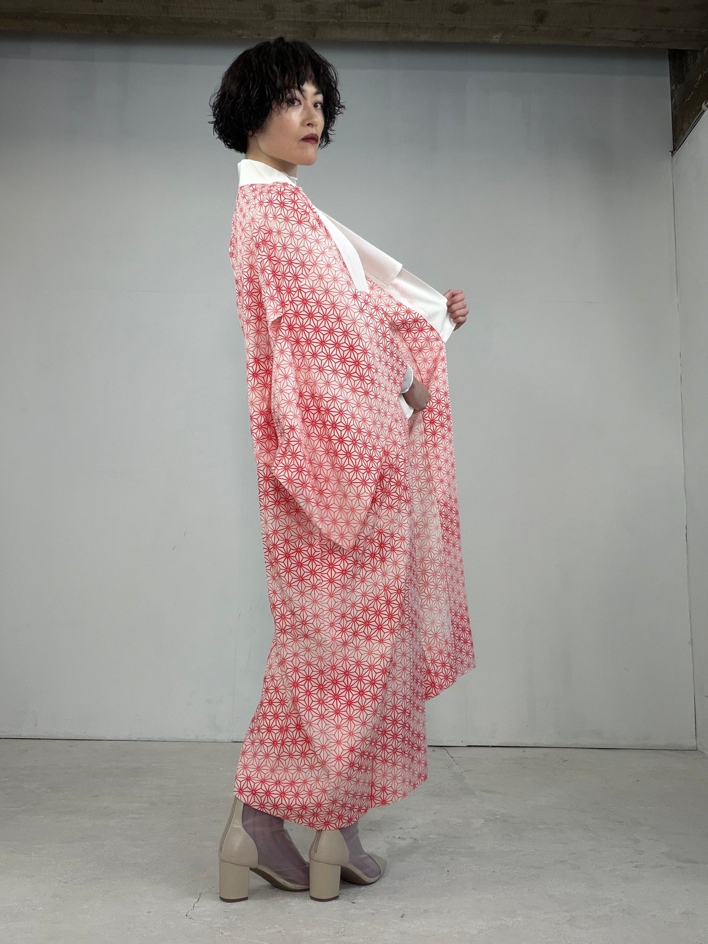 VINTAGE NAGAJYUBAN "asanoha, JUG002"