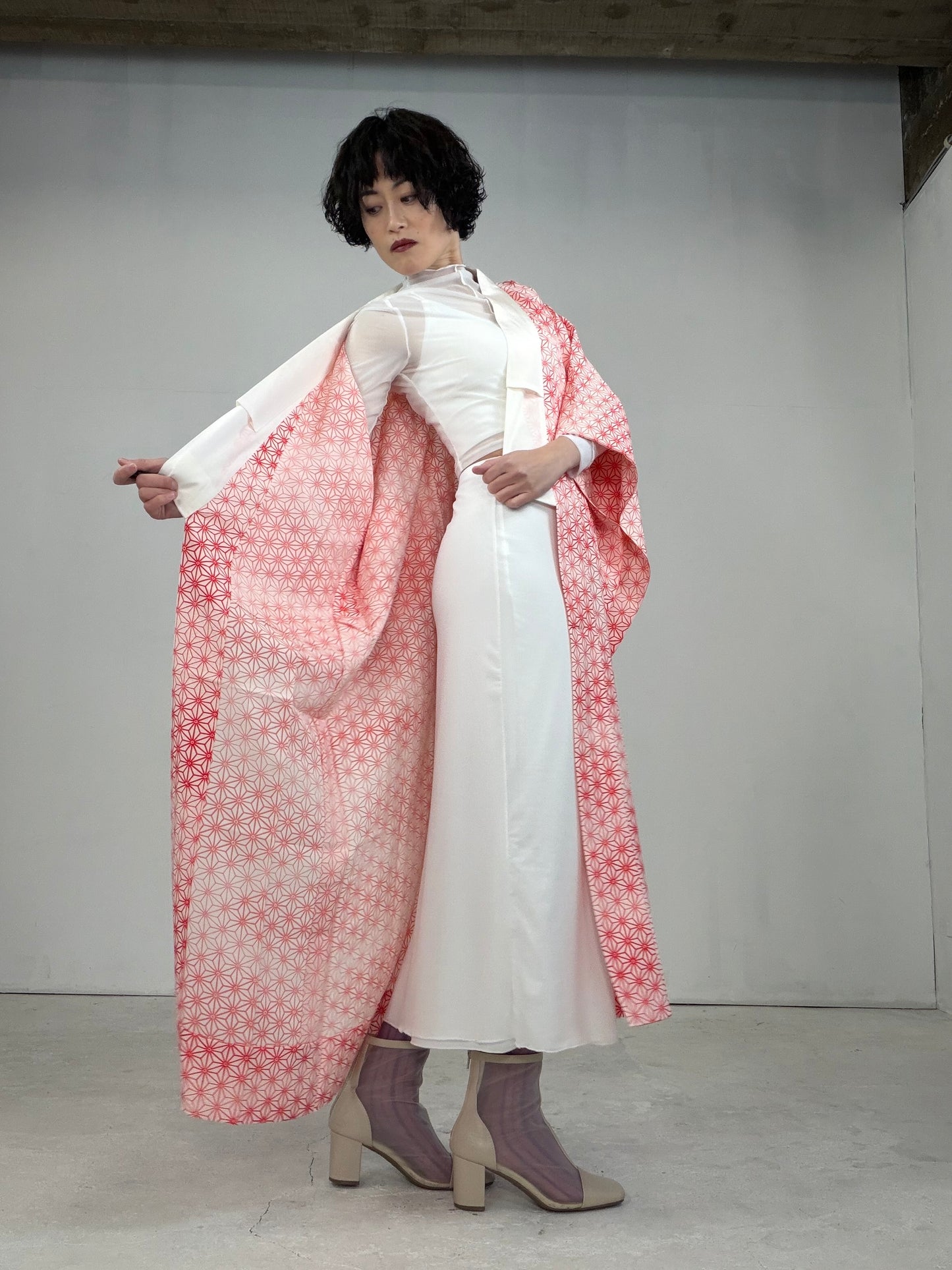 VINTAGE NAGAJYUBAN "asanoha, JUG002"