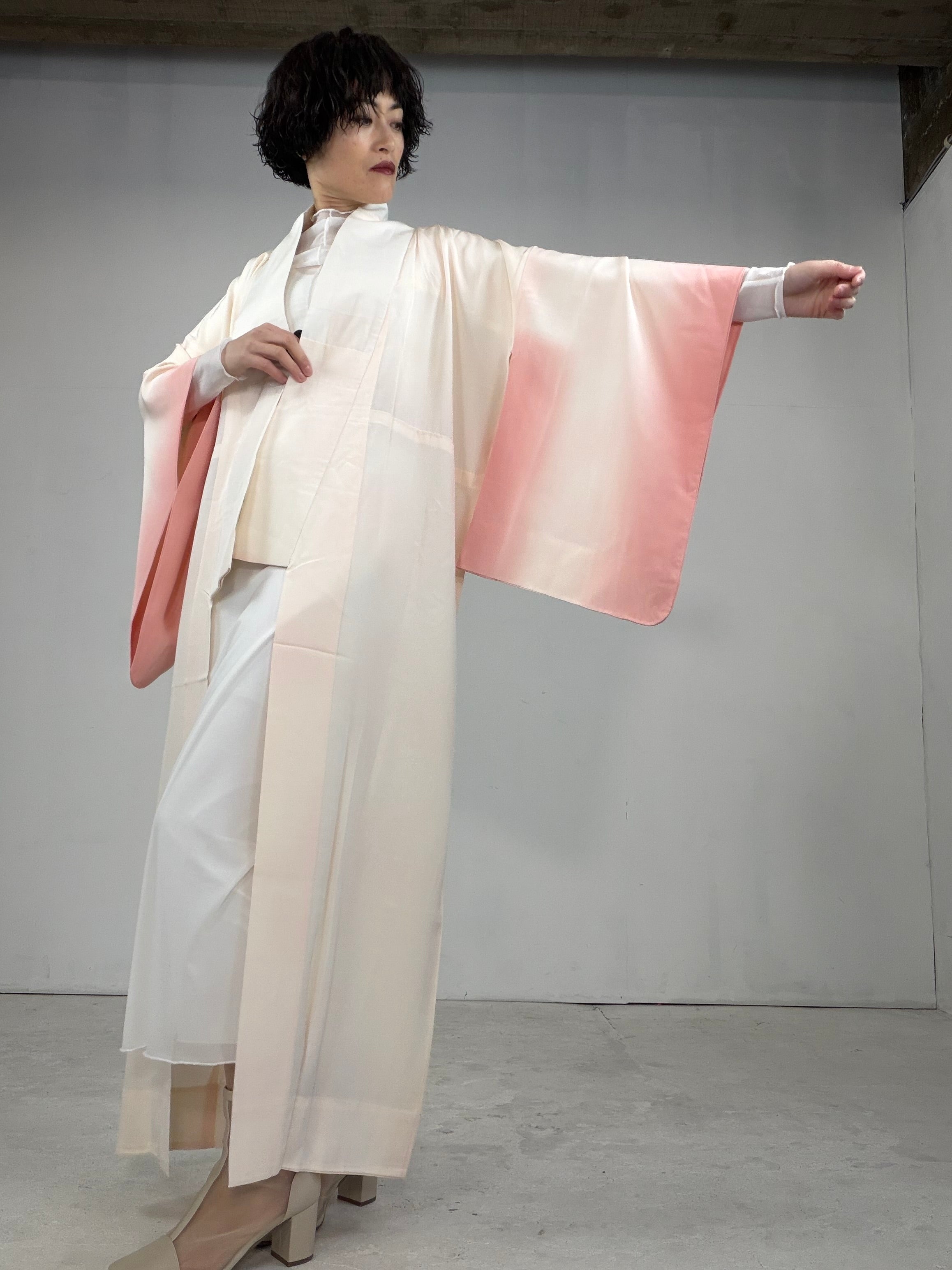 VINTAGE-NAGAJYUBAN-LIGHTWEIGHT KIMONO – MACHIKO KIMONO Japanese VINTAGE-NAGAJYUBAN-LIGHTWEIGHT KIMONO – MACHIKO KIMONO Japanese