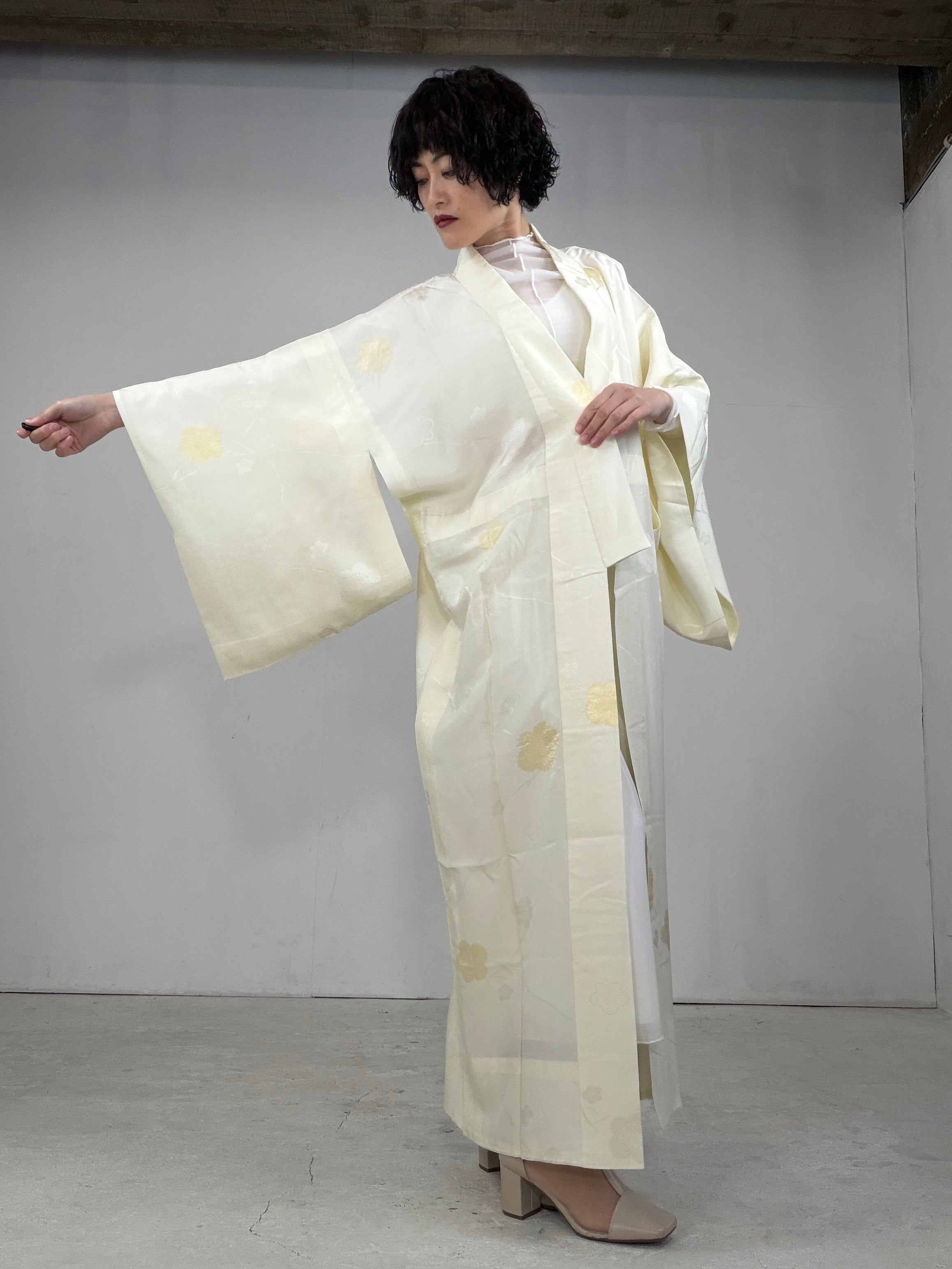 VINTAGE-NAGAJYUBAN-LIGHTWEIGHT KIMONO – MACHIKO KIMONO Japanese