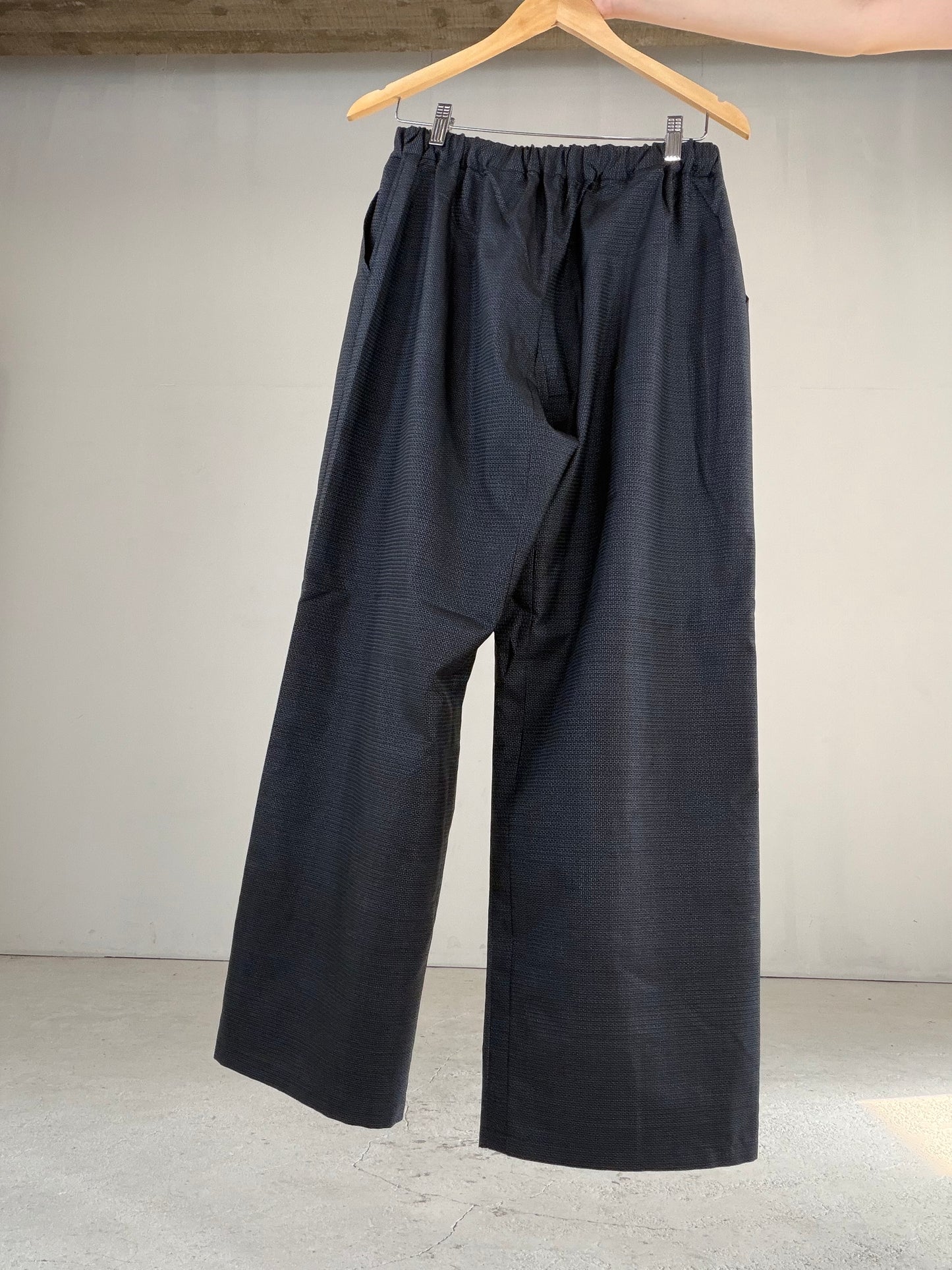 Vintage Oshima Tsumugi Haori & Kimono Pants Set "ASB012" — Upcycled from Japanese Kimono