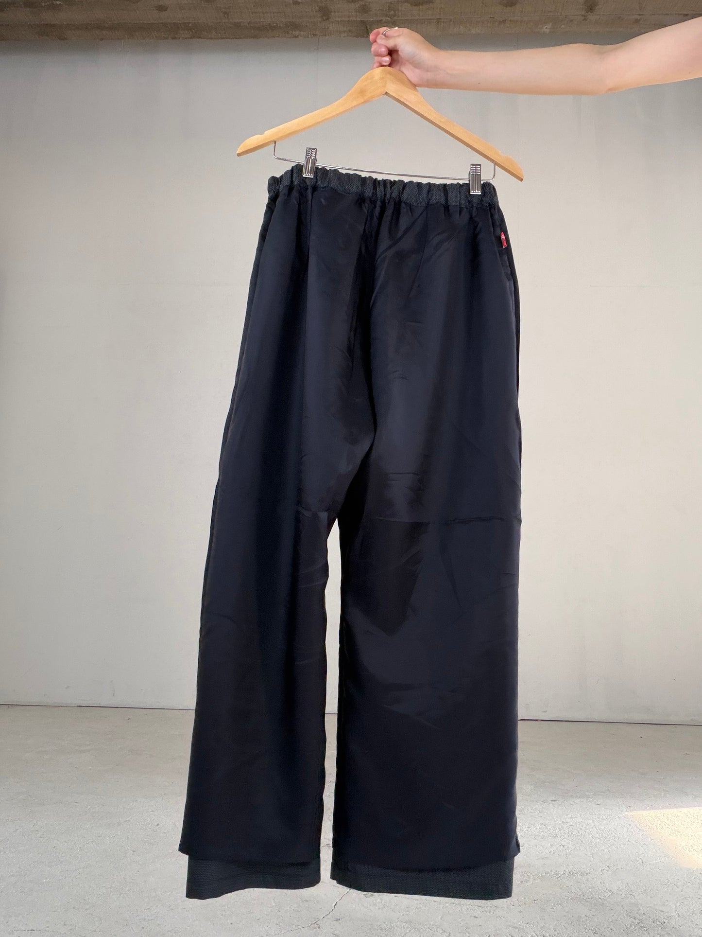 Vintage Oshima Tsumugi Haori & Kimono Pants Set "ASB012" — Upcycled from Japanese Kimono