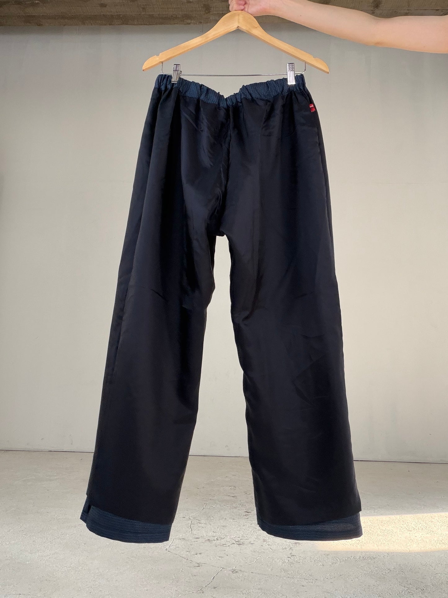 Vintage Oshima Tsumugi Haori & Kimono Pants Set "ASB011" — Upcycled from Japanese Kimono