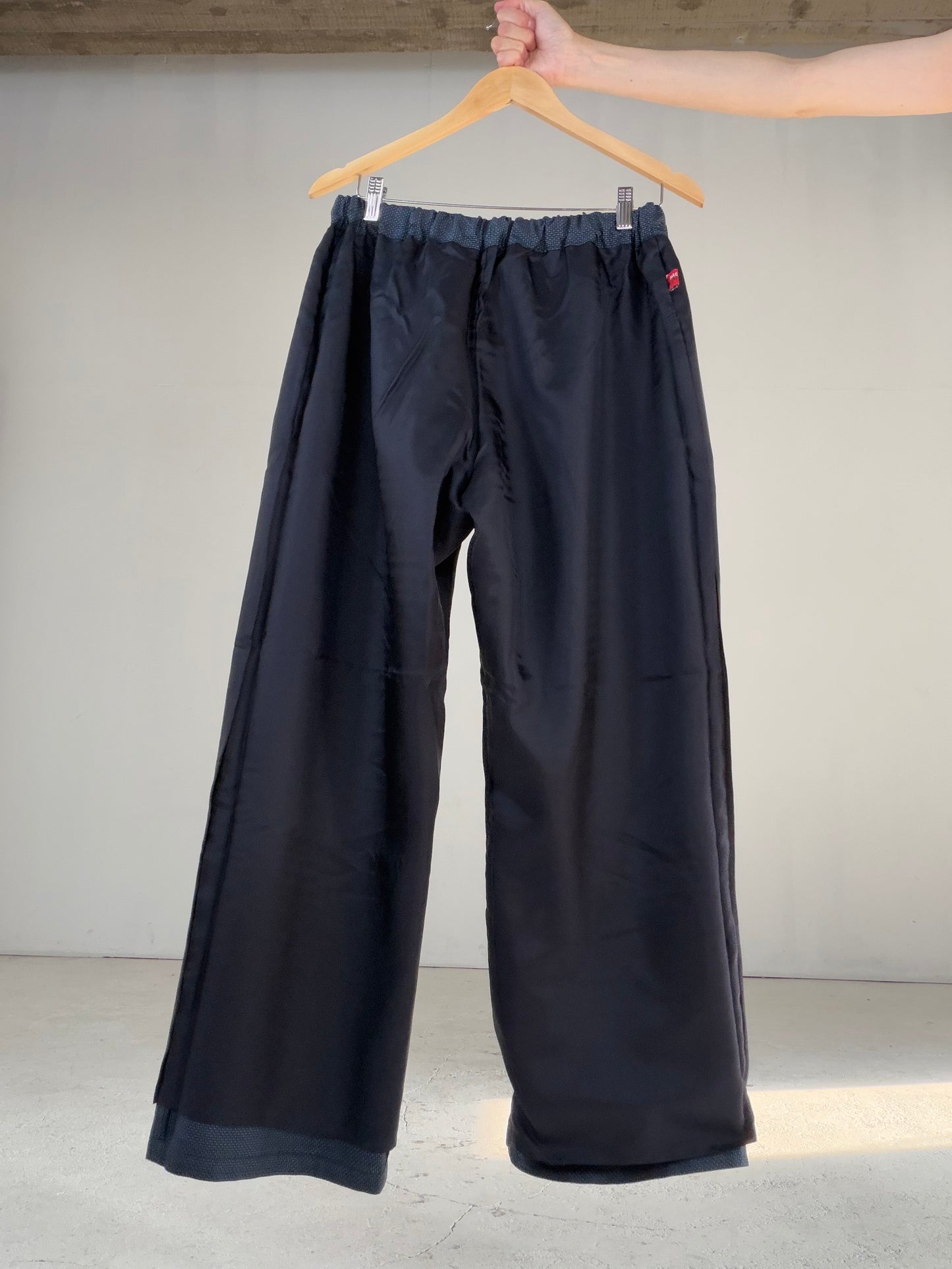 Vintage Oshima Tsumugi Haori & Kimono Pants Set "ASB010" — Upcycled from Japanese Kimono