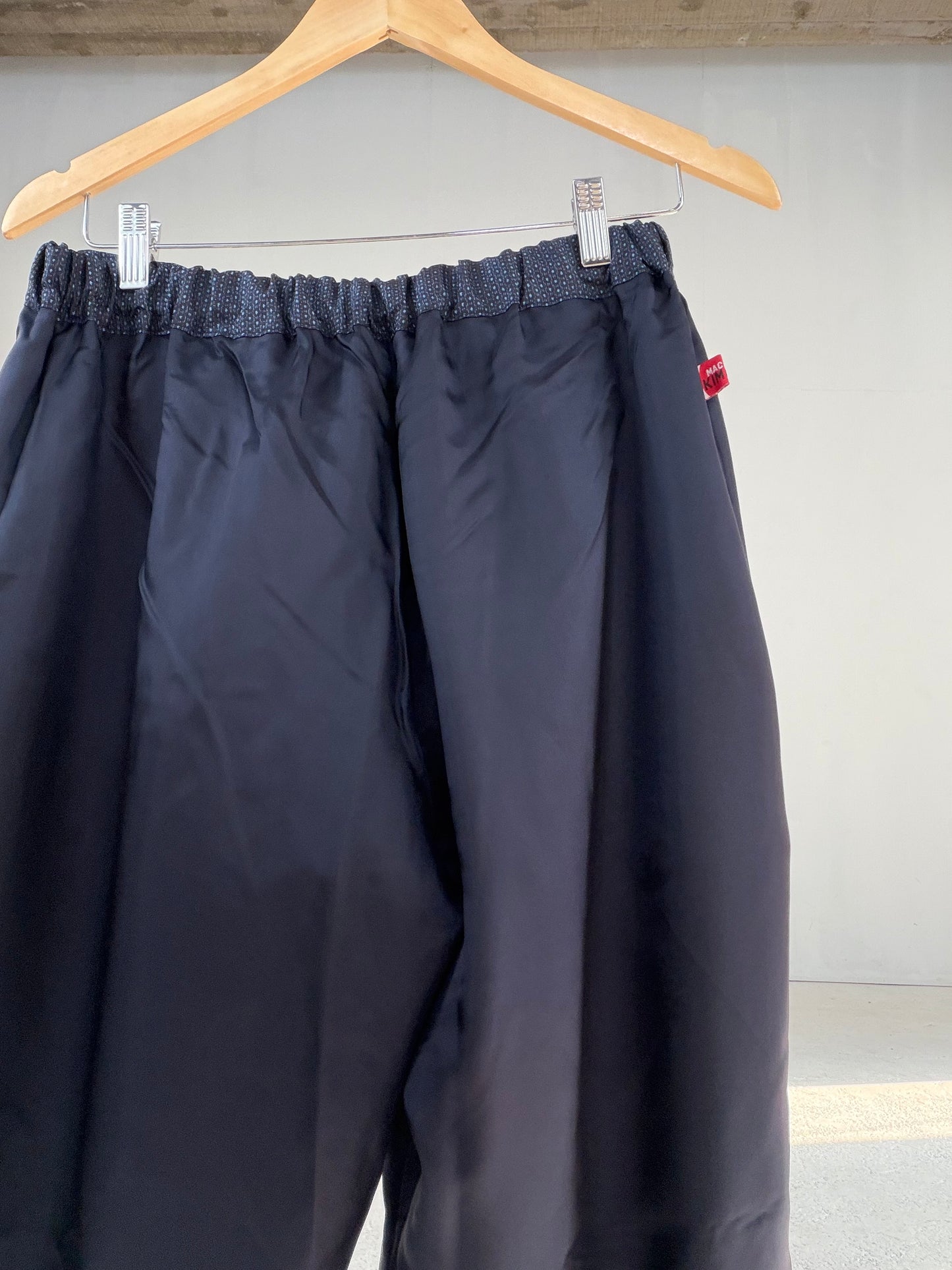 Vintage Oshima Tsumugi Haori & Kimono Pants Set  "ASB009, akagashira" — Upcycled from Japanese Kimono