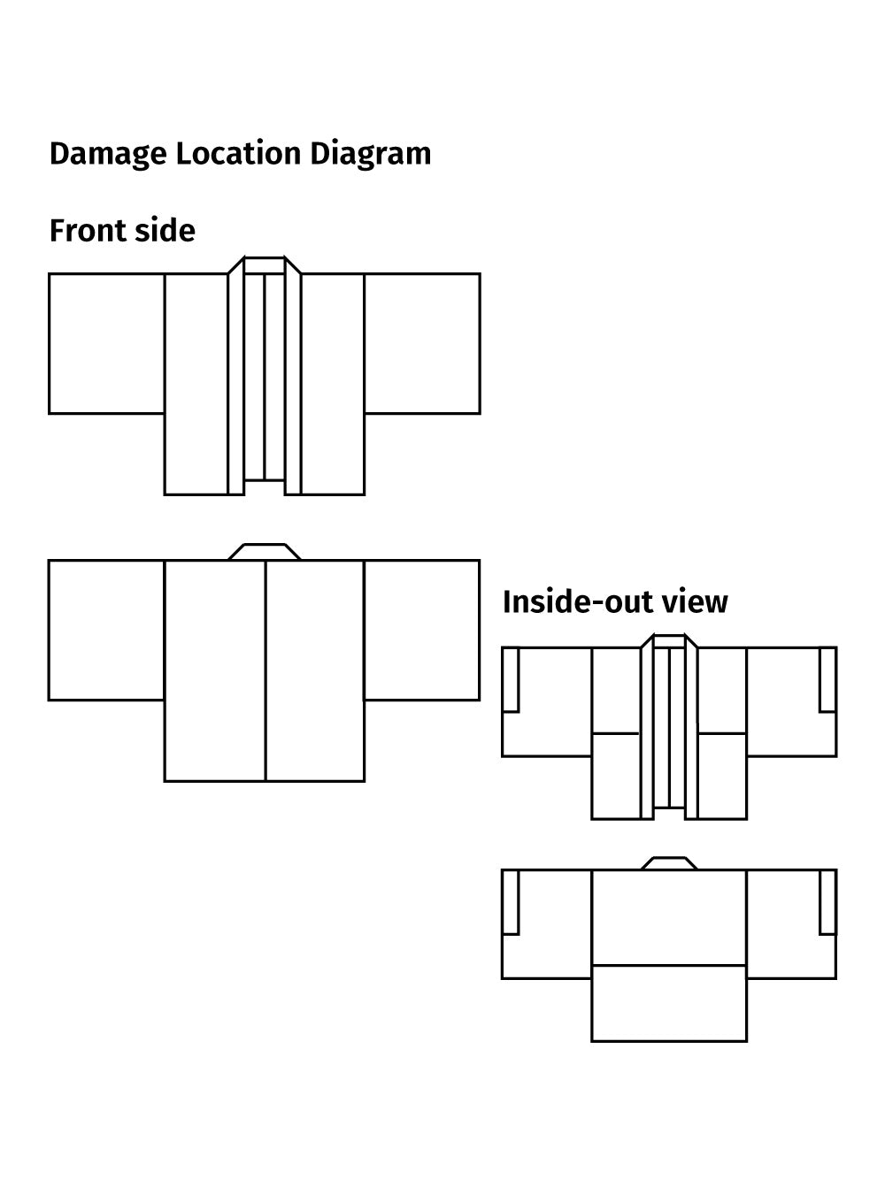 VINTAGE KAWAII HAORI "brown, KAW109"