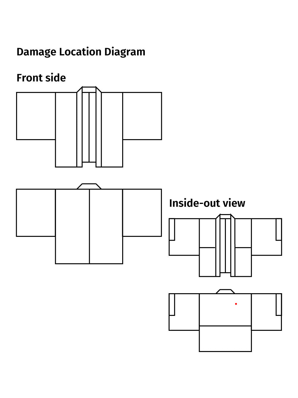 VINTAGE KUROMONTSUKI HAORI "tiger, KUR103" *damage