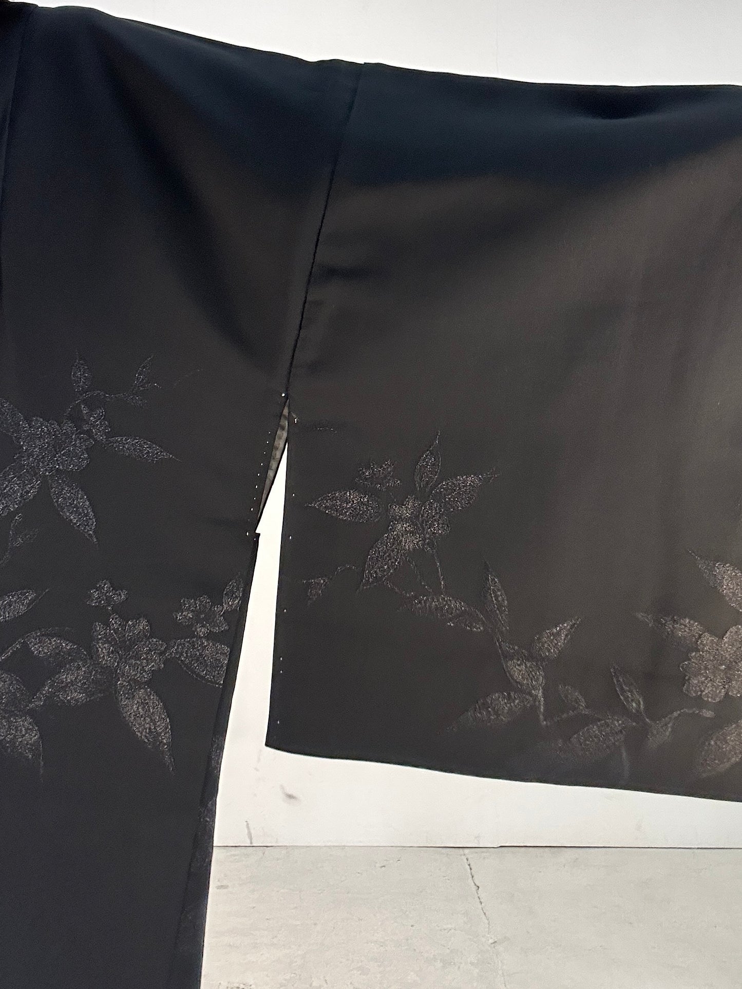 BLACK HAORI "gin hana”