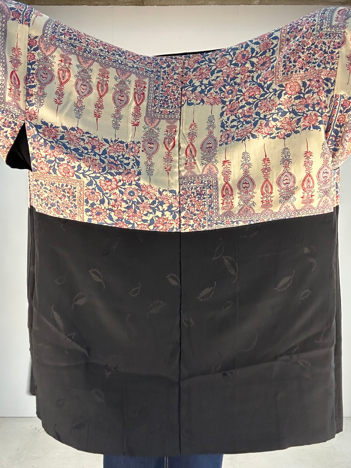 BLACK HAORI "antique paisley"