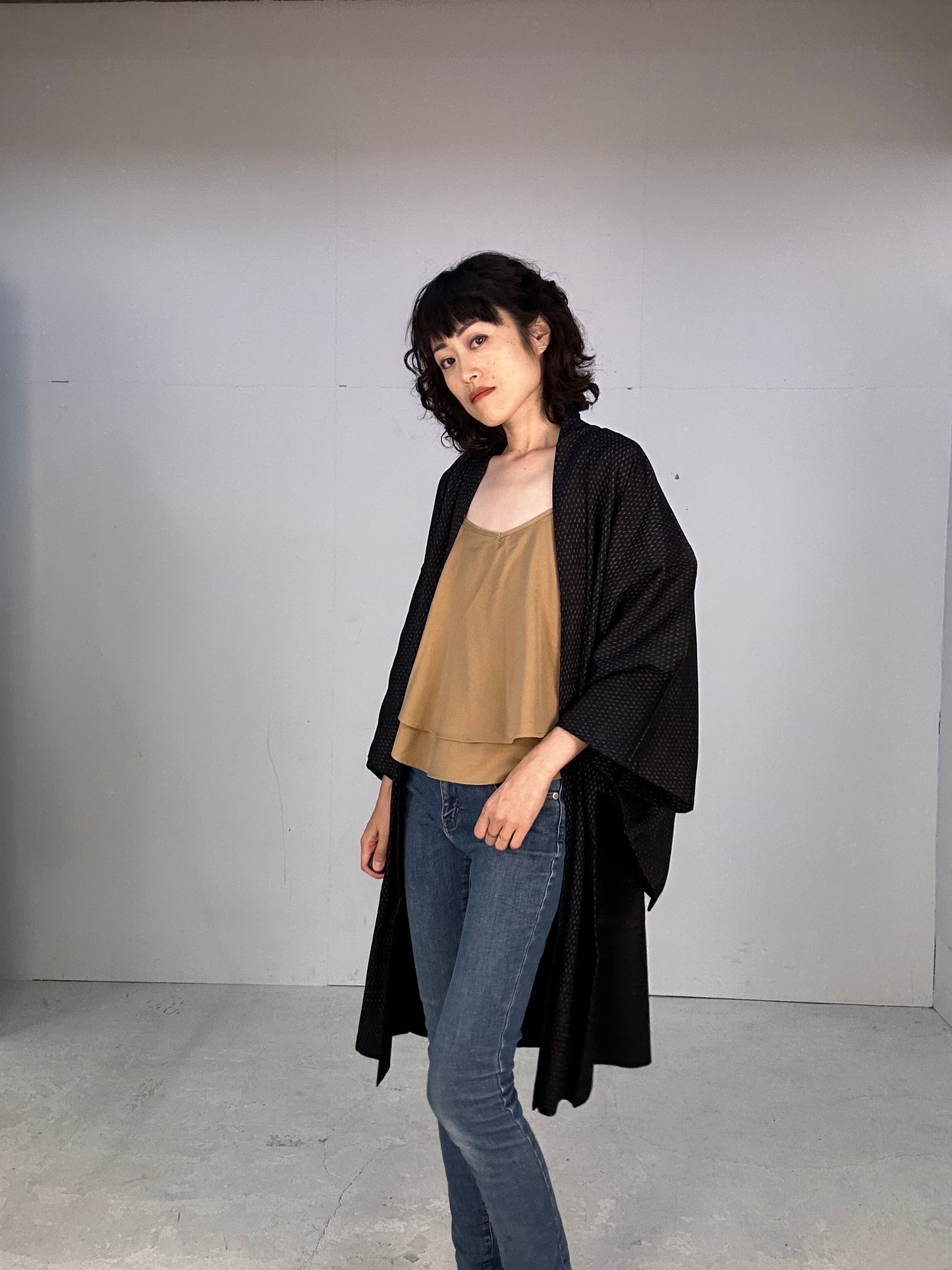 VINTAGE KAWAII HAORI oversized  "antique otogibanasi"