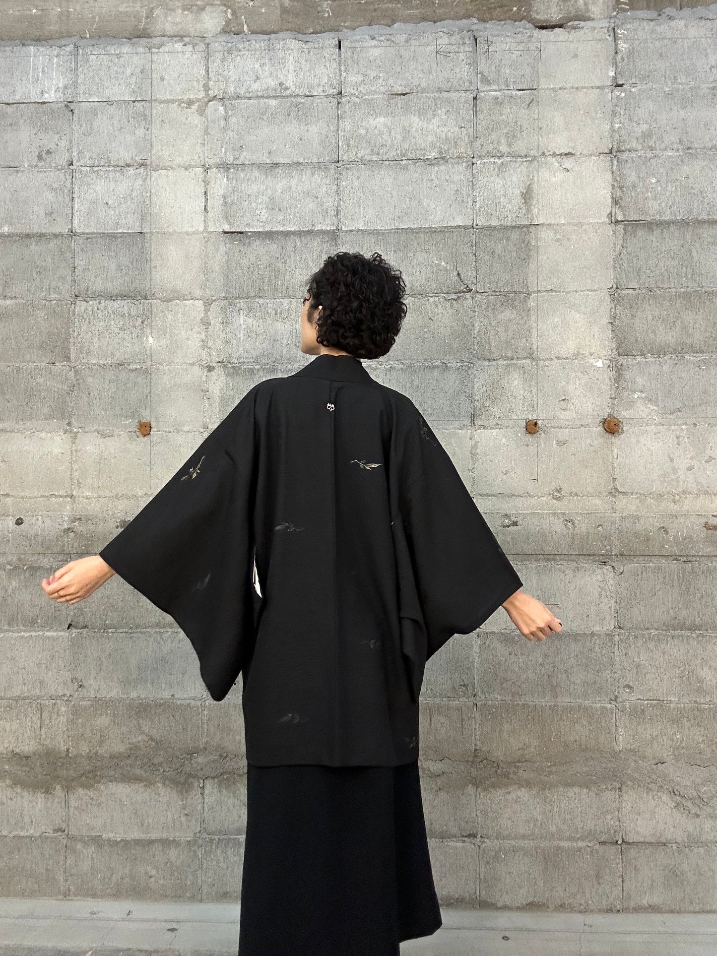 BLACK HAORI "014 kin gin shishu"