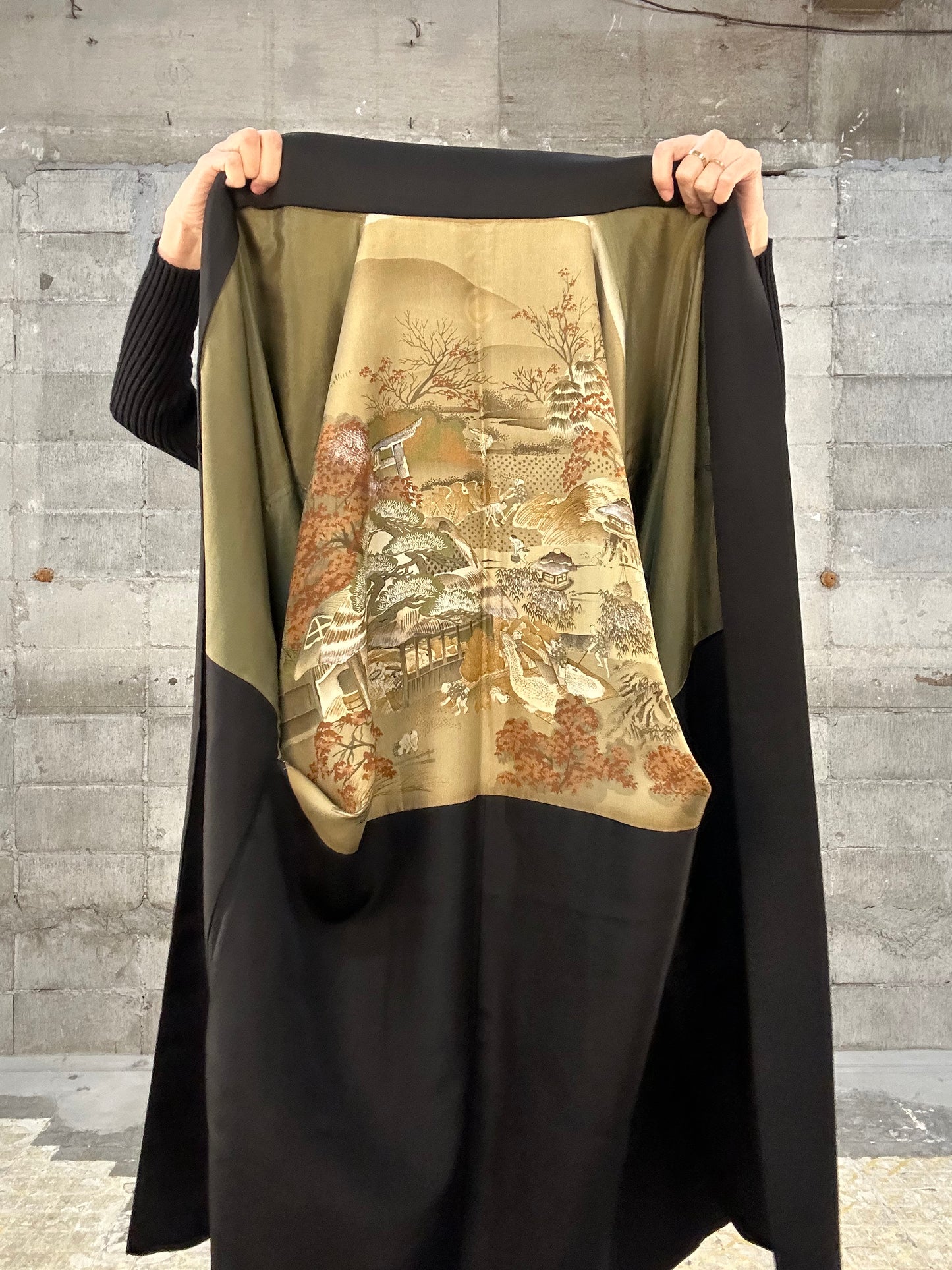 KUROMONTSUKI HAORI "aki, kouyo"