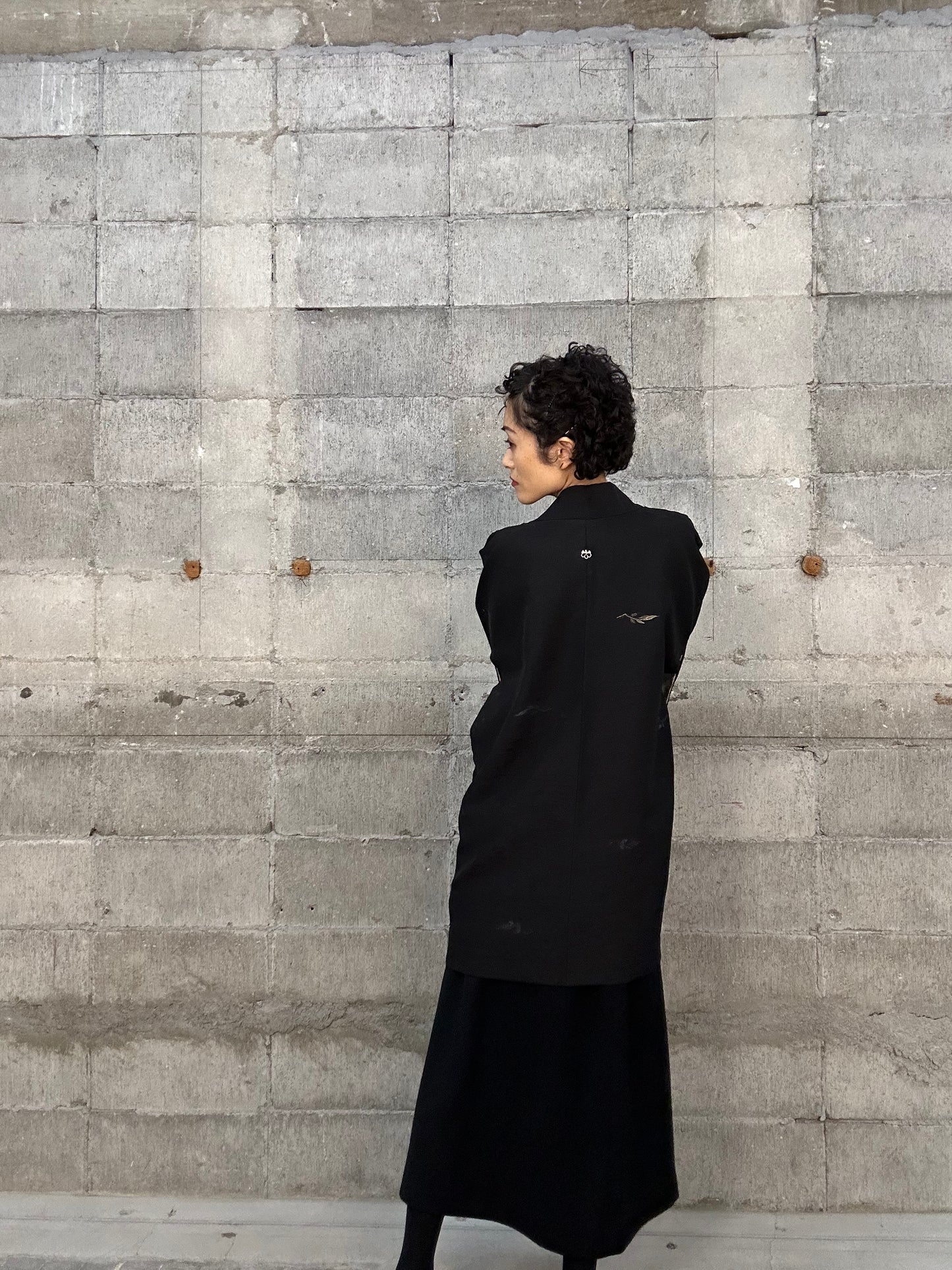 BLACK HAORI "014 kin gin shishu"