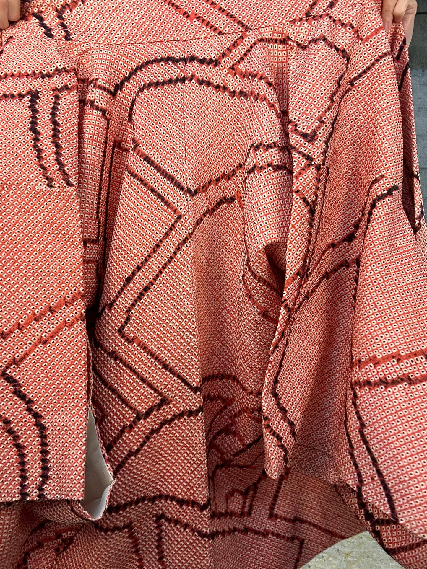 VINTAGE SHIBORI HAORI "016 michi"