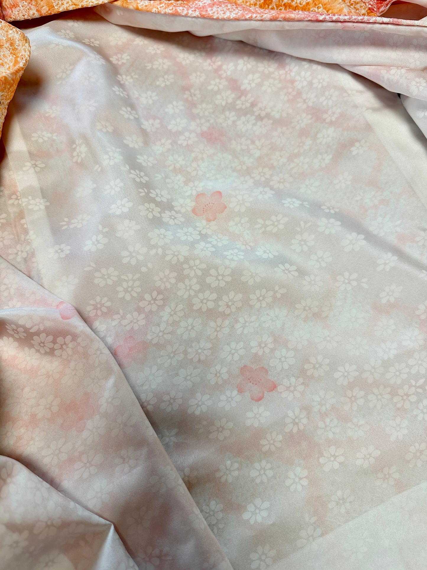 SHIBORI HAORI "013 awai momo, ki"