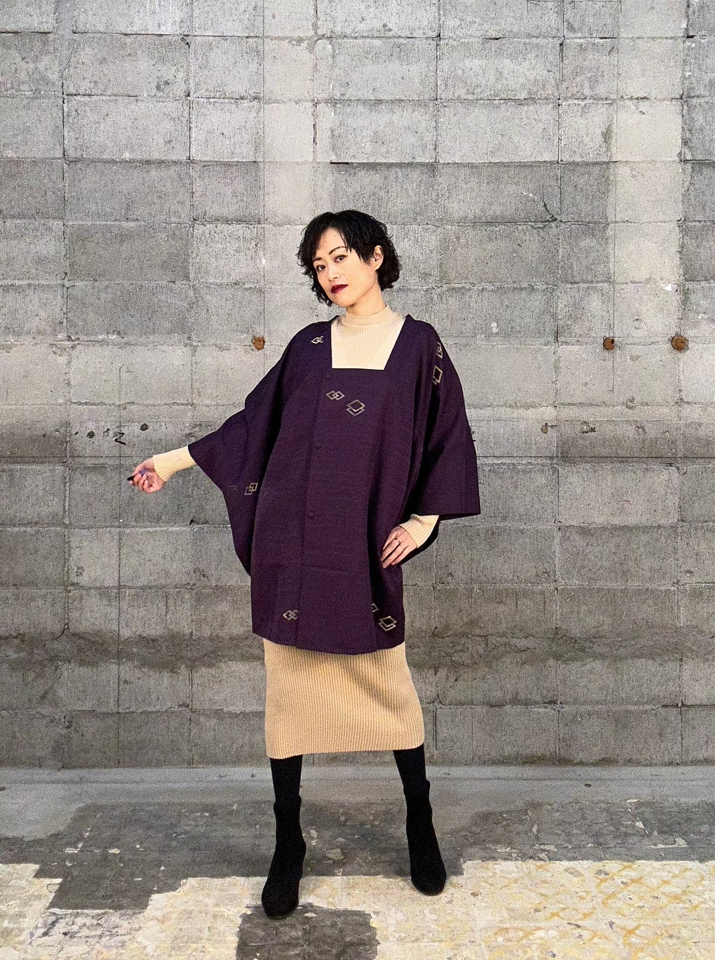 VINTAGE KAWAII MICHIYUKI "murasaki"