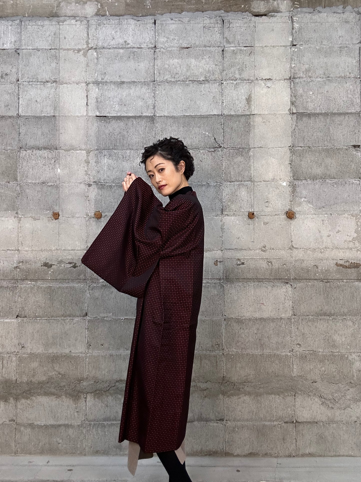 KIMONO COATS "001 Hishieri"