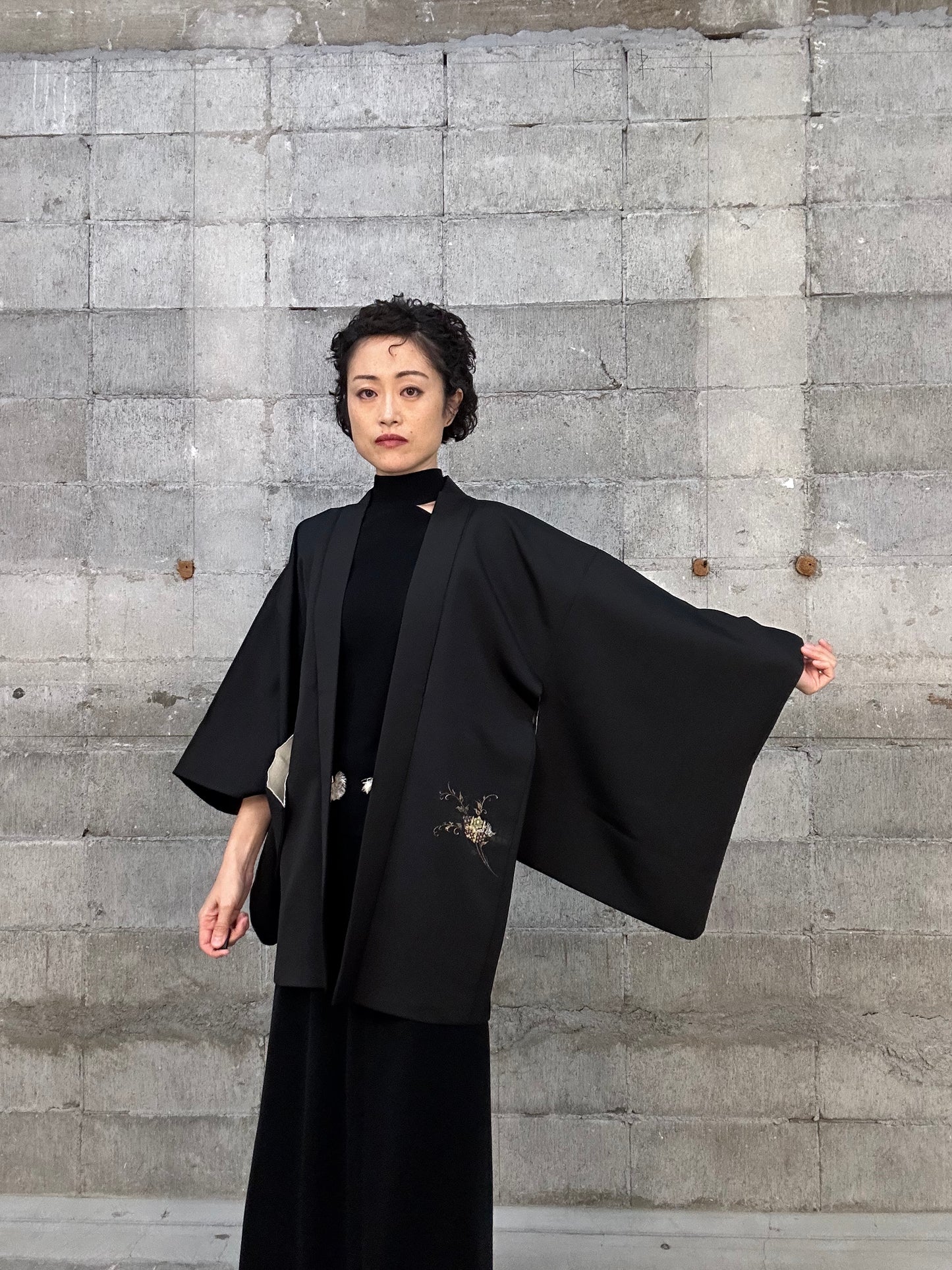 BLACK HAORI "011 chisana hana, shishu”