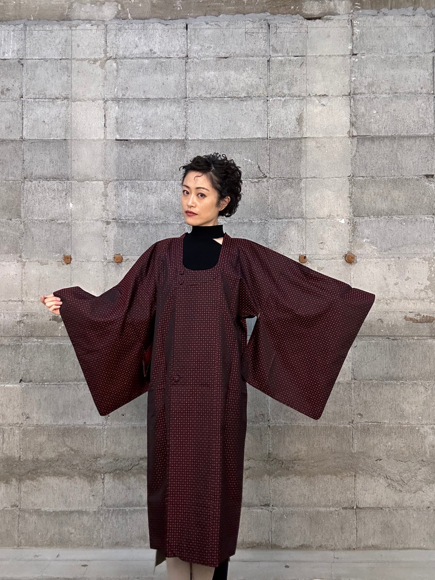 KIMONO COATS "001 Hishieri"