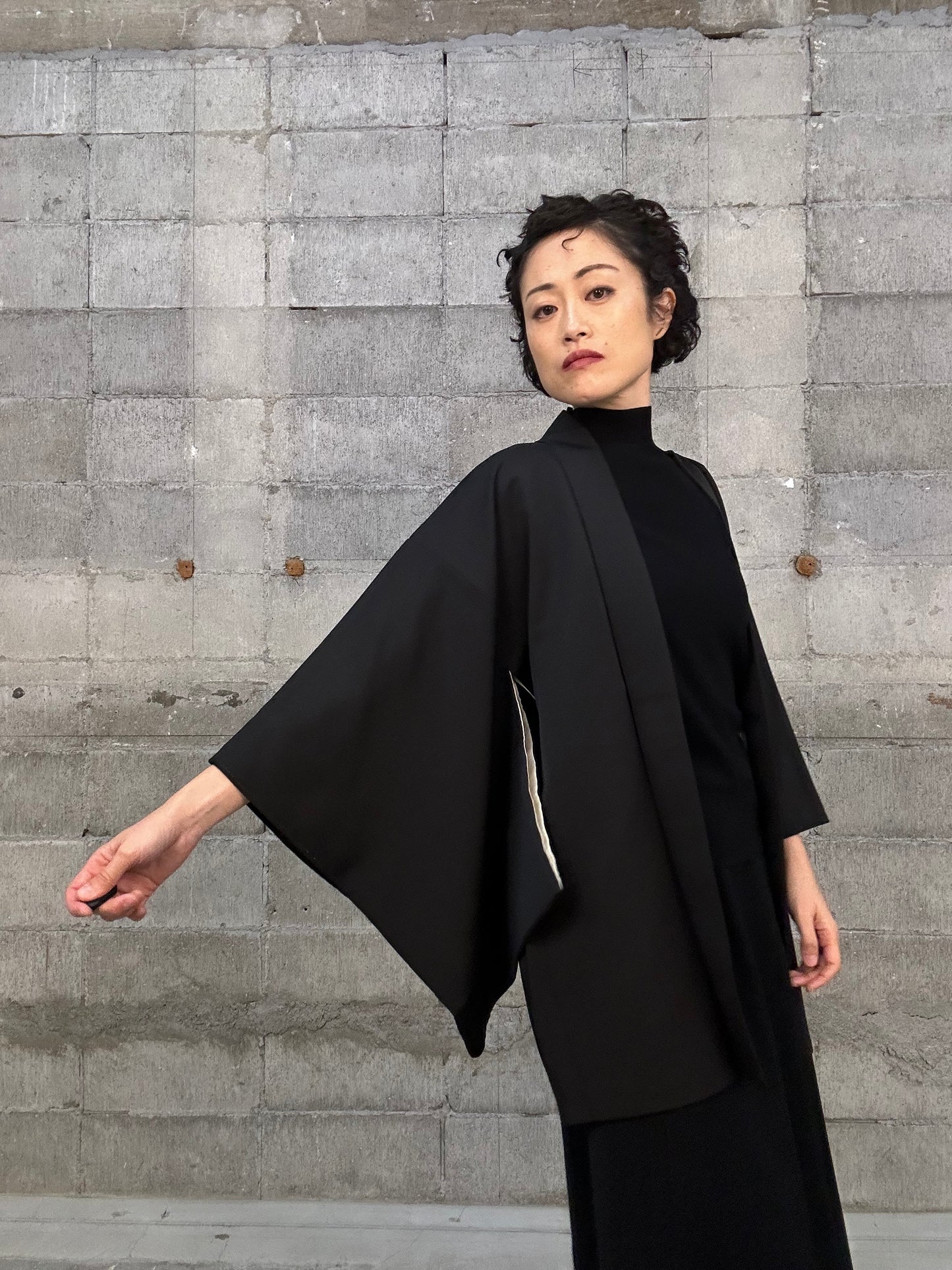 BLACK HAORI "011 chisana hana, shishu”