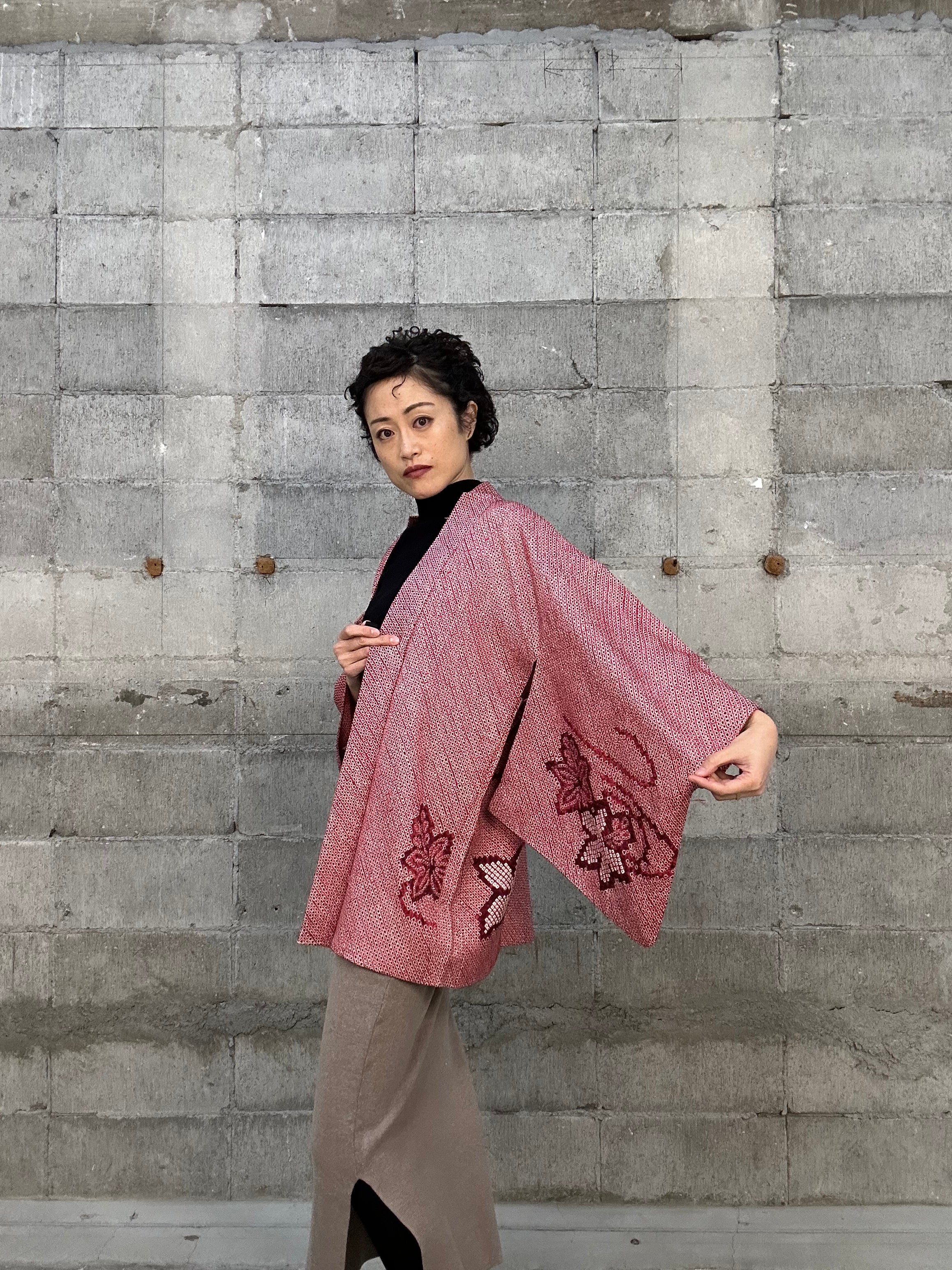 VINTAGE SHIBORI HAORI 003 – MACHIKO KIMONO Japanese Kimonos, Vintage ...