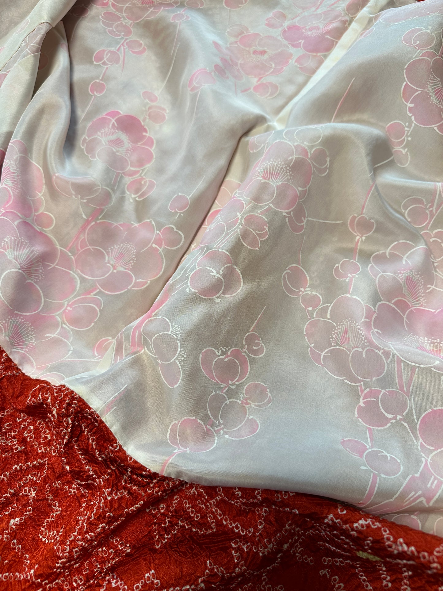 VINTAGE SHIBORI HAORI "012 momiji"