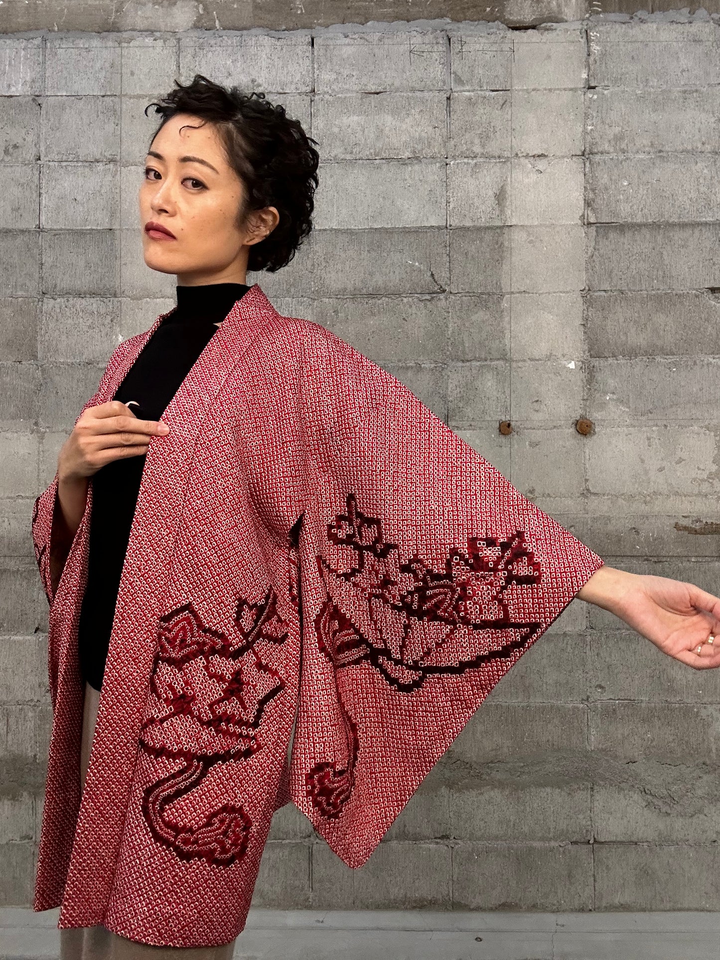 SHIBORI HAORI 006