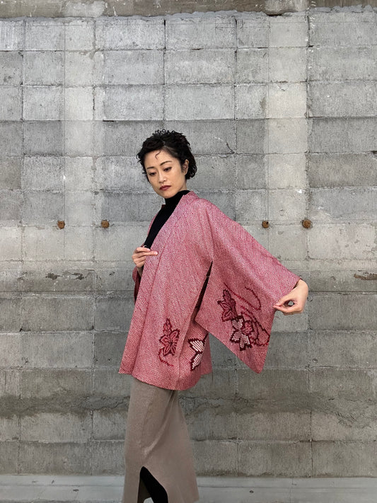 VINTAGE SHIBORI HAORI 003