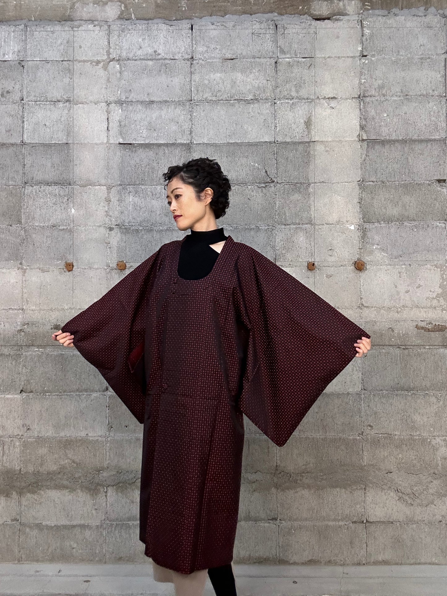 KIMONO COATS "001 Hishieri"