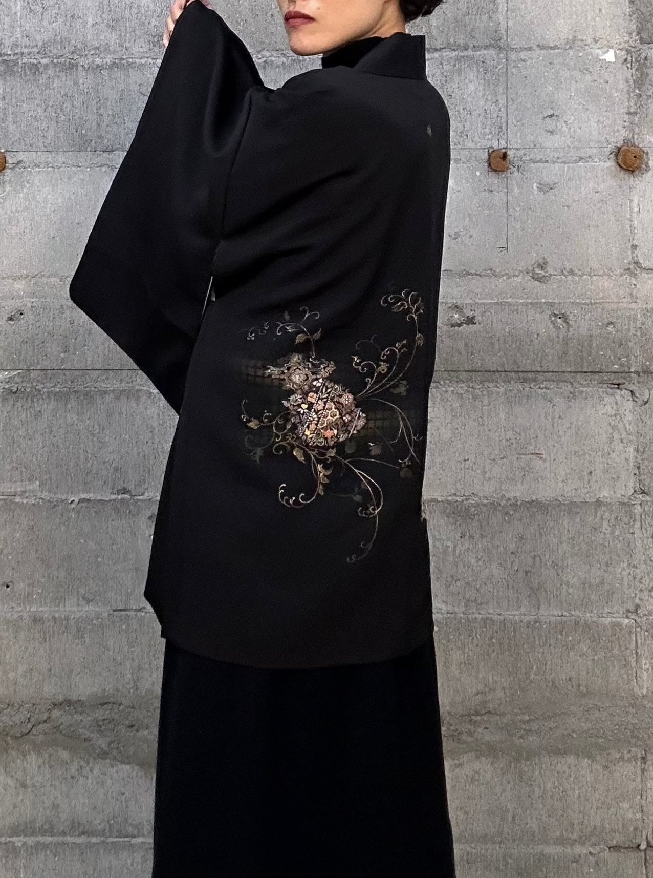 BLACK HAORI "011 chisana hana, shishu”