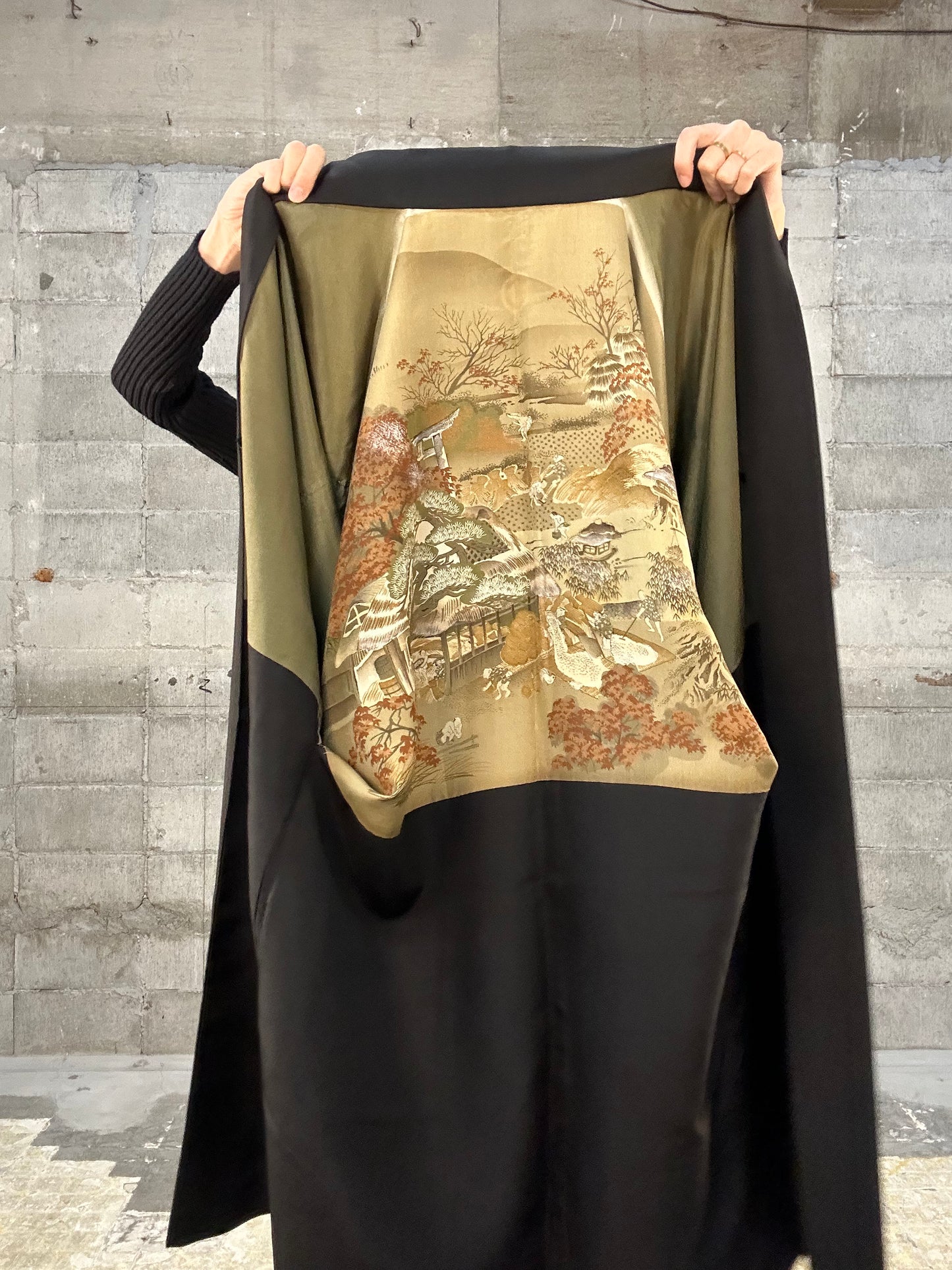 KUROMONTSUKI HAORI "aki, kouyo"