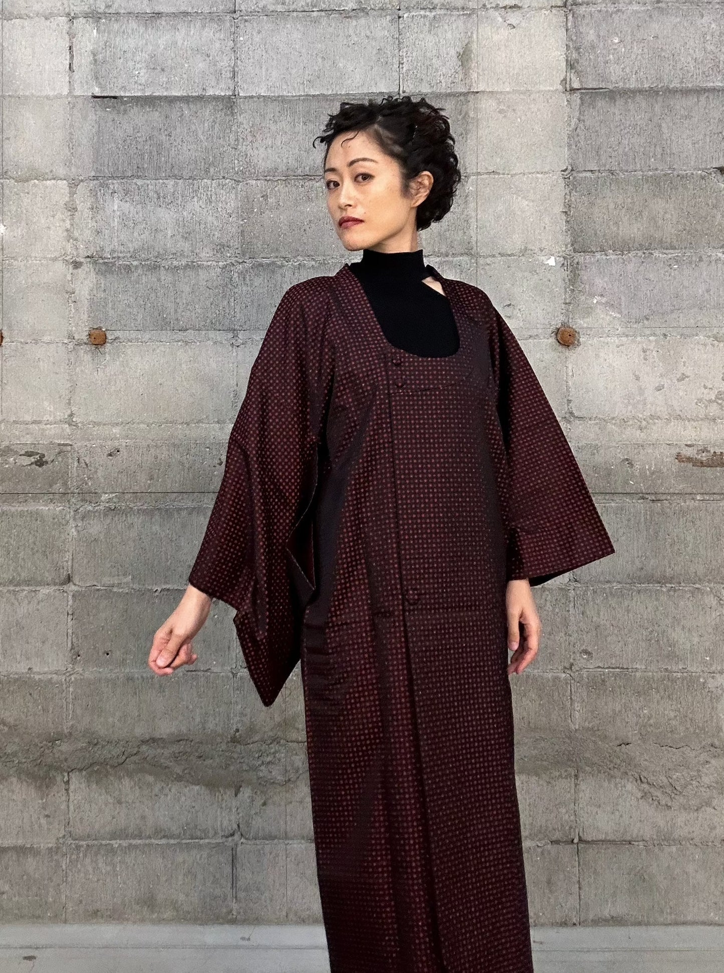 KIMONO COATS "001 Hishieri"